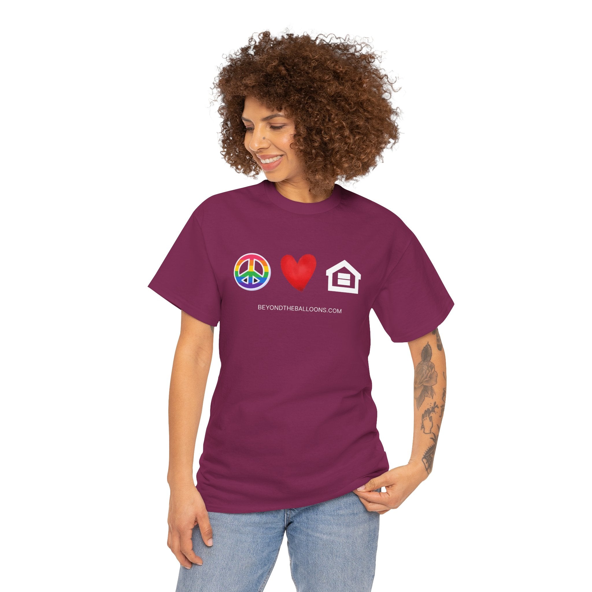 "Peace, Love, and Fair Housing" T-Shirt