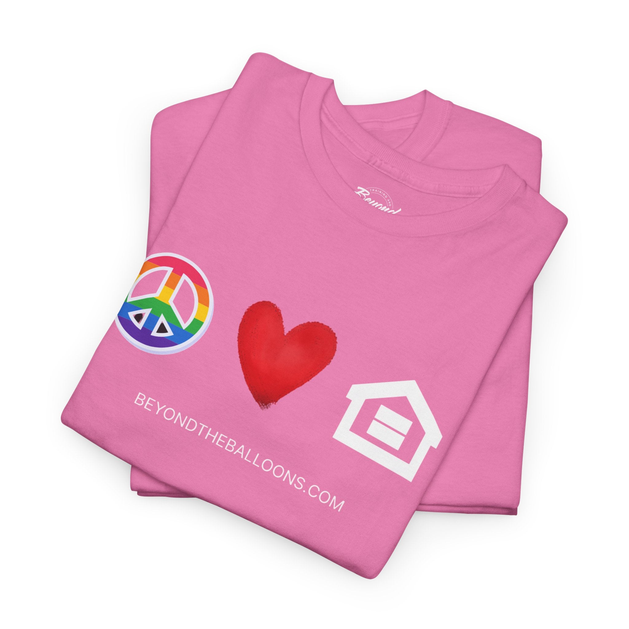 "Peace, Love, and Fair Housing" T-Shirt