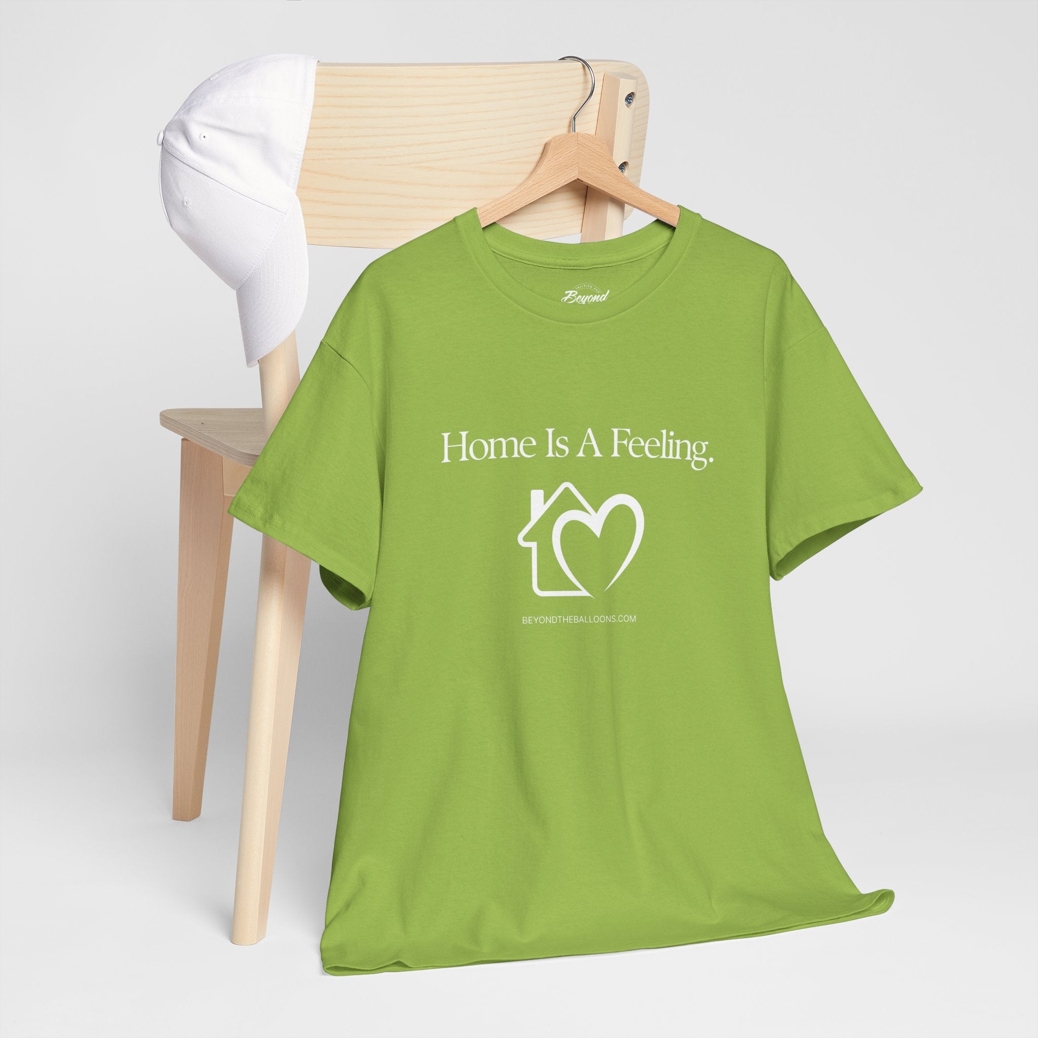 "Home is a Feeling" T-Shirt – Emotional Intelligence Apparel for Real Estate Professionals