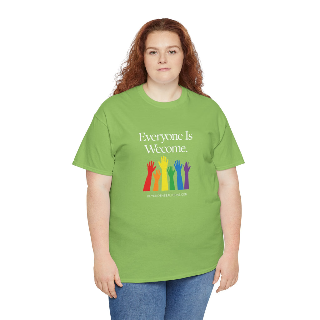 "Everyone is Welcome" T-Shirt – Fair Housing & Diversity Celebration for Multifamily Professionals