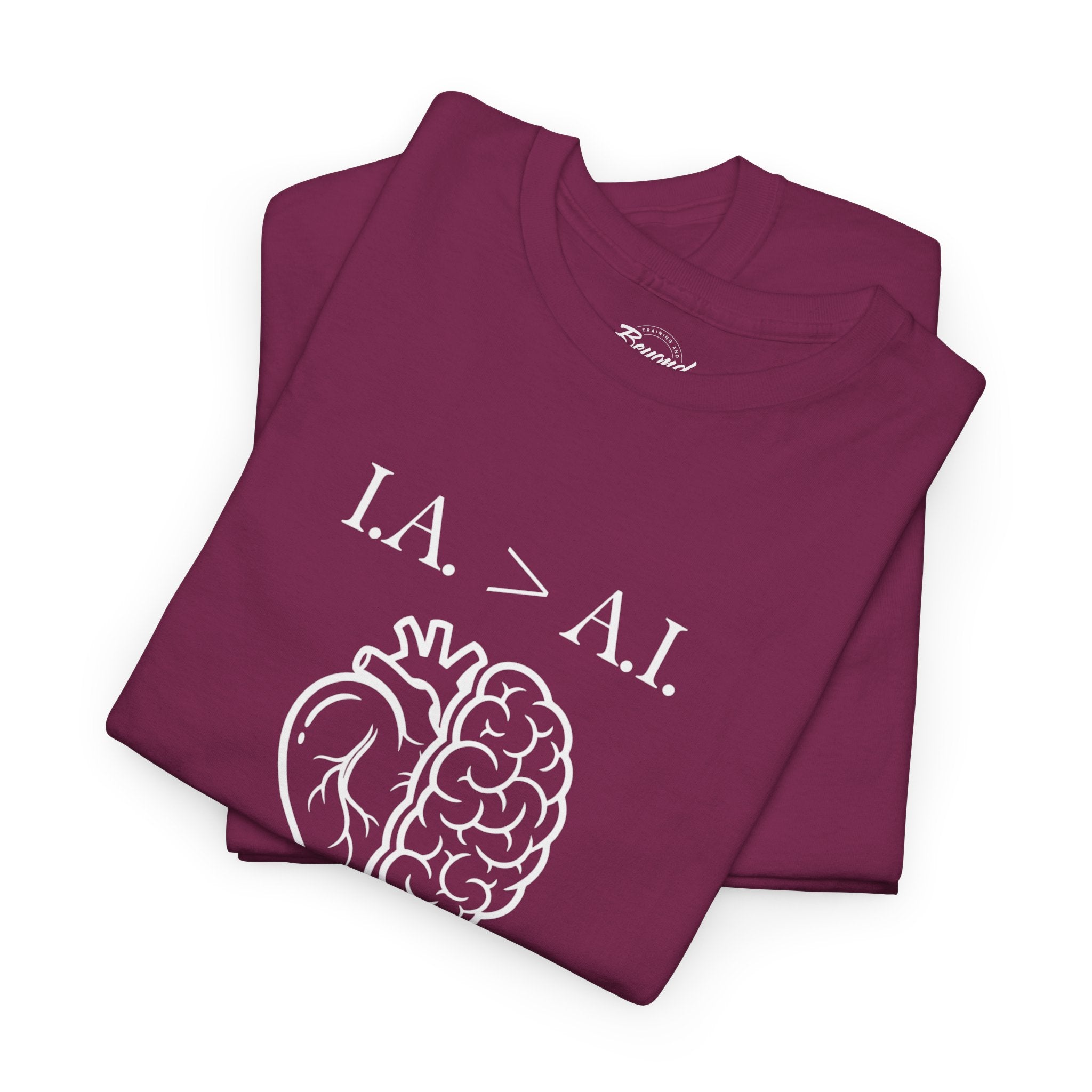 "IA > AI" T-Shirt – The Human Advantage