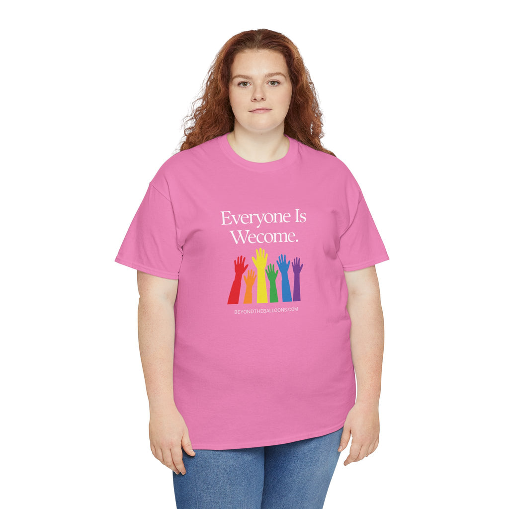 "Everyone is Welcome" T-Shirt – Fair Housing & Diversity Celebration for Multifamily Professionals