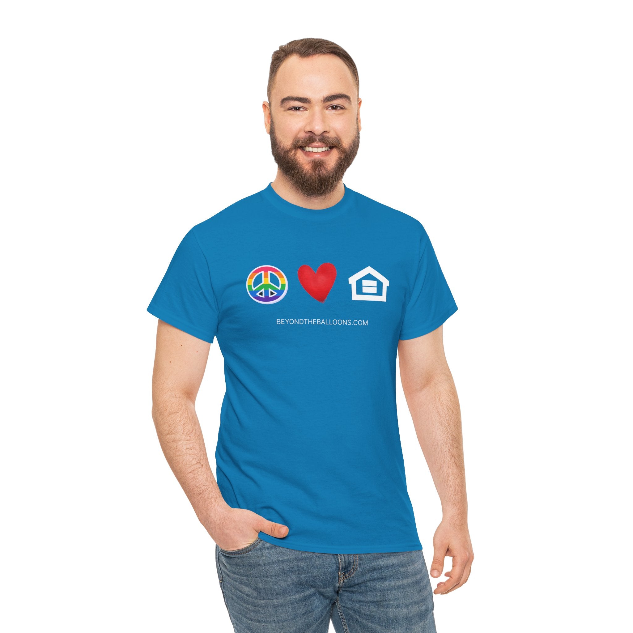 "Peace, Love, and Fair Housing" T-Shirt