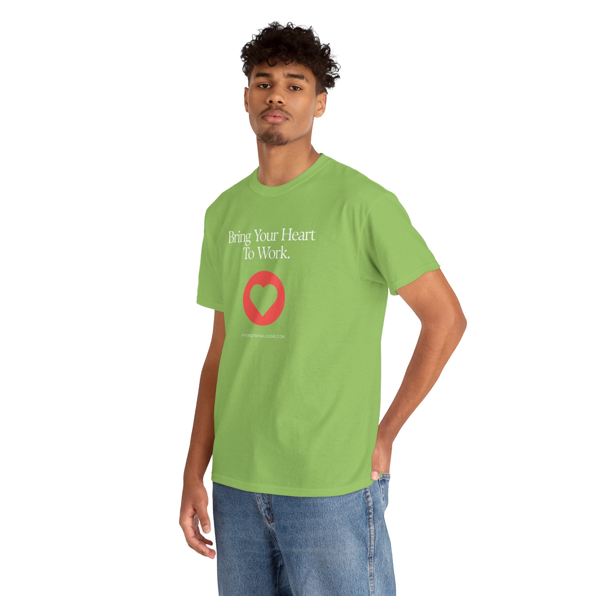 "Bring Your Heart to Work" T-Shirt – Compassionate Multifamily Housing Apparel