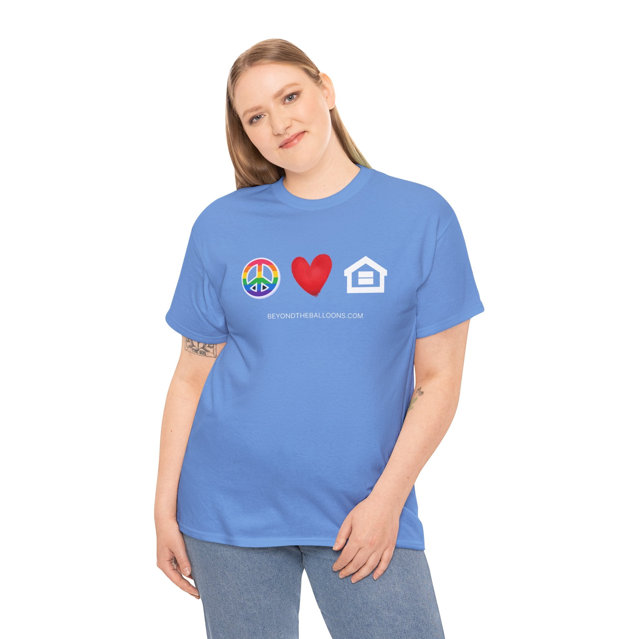 "Peace, Love, and Fair Housing" T-Shirt