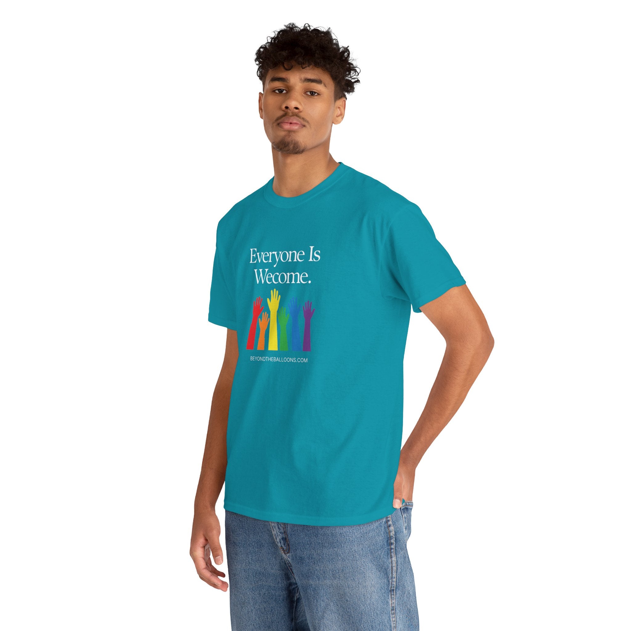 "Everyone is Welcome" T-Shirt – Fair Housing & Diversity Celebration for Multifamily Professionals
