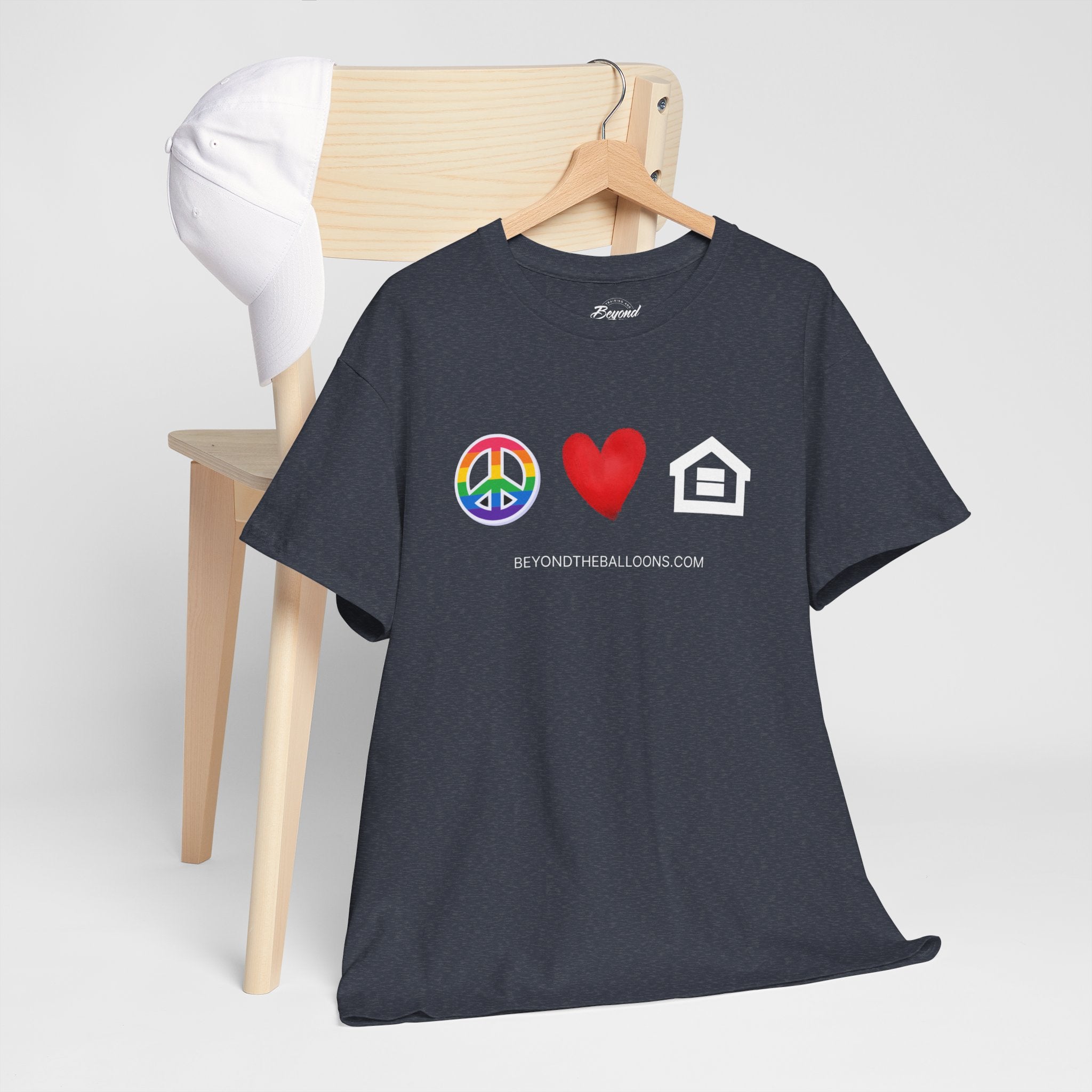 "Peace, Love, and Fair Housing" T-Shirt