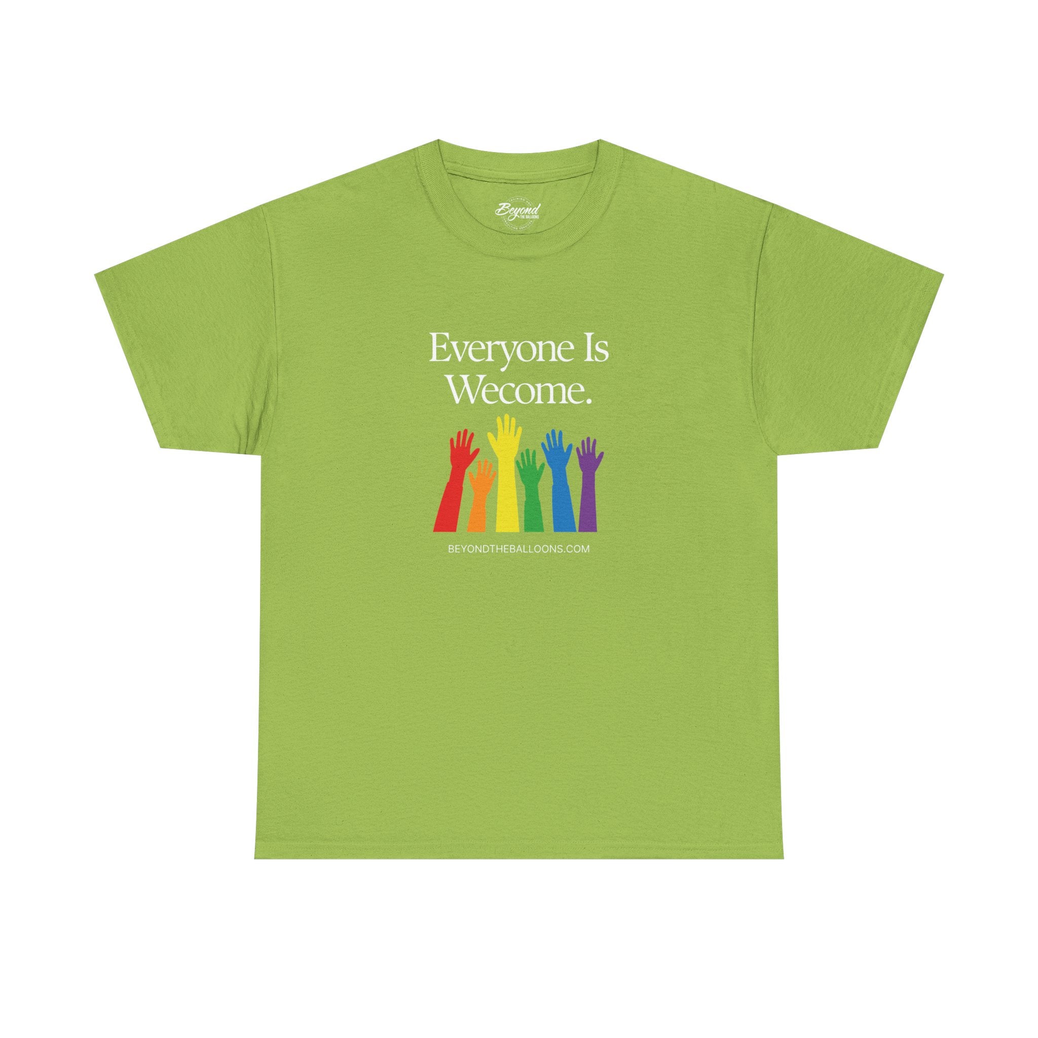 "Everyone is Welcome" T-Shirt – Fair Housing & Diversity Celebration for Multifamily Professionals