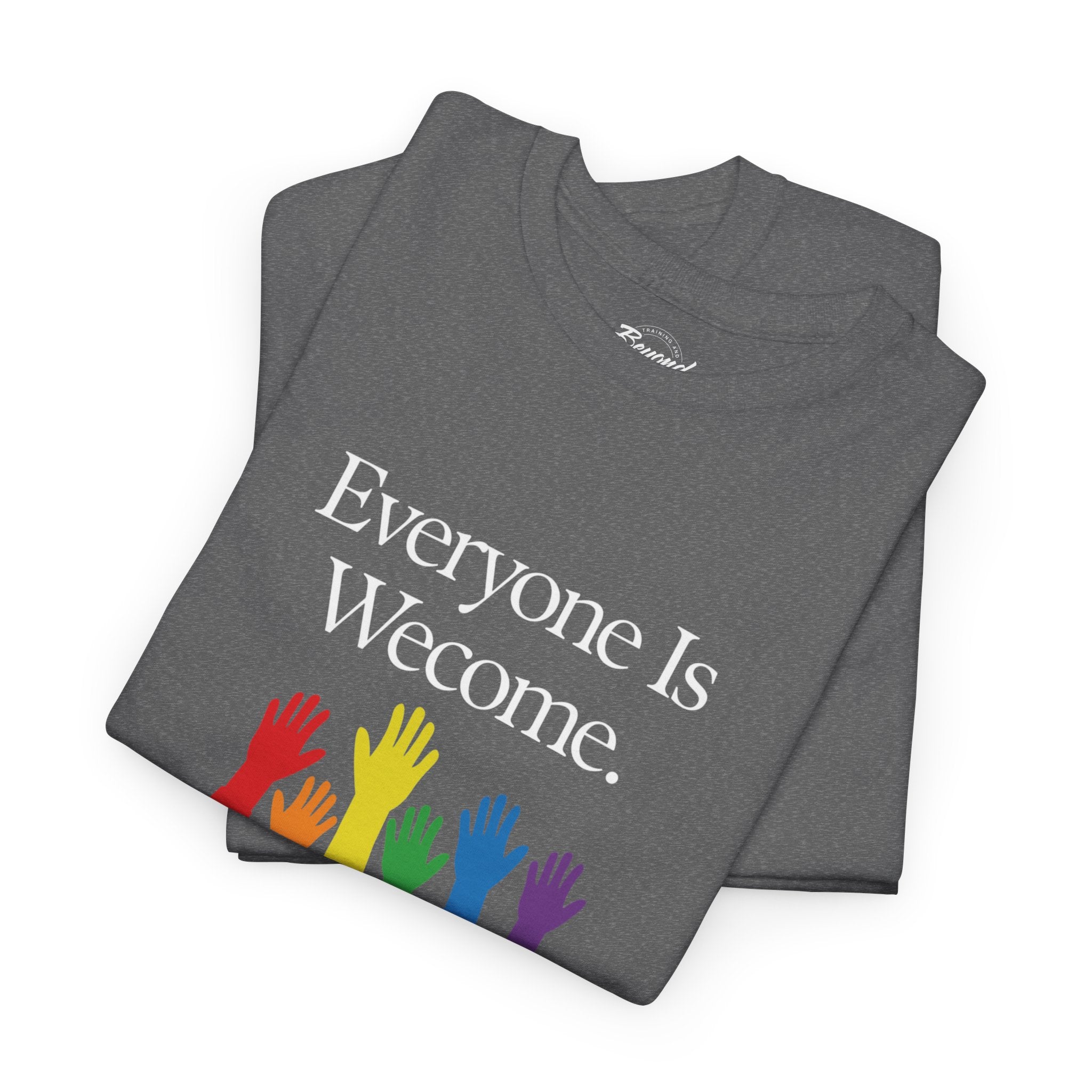 "Everyone is Welcome" T-Shirt – Fair Housing & Diversity Celebration for Multifamily Professionals