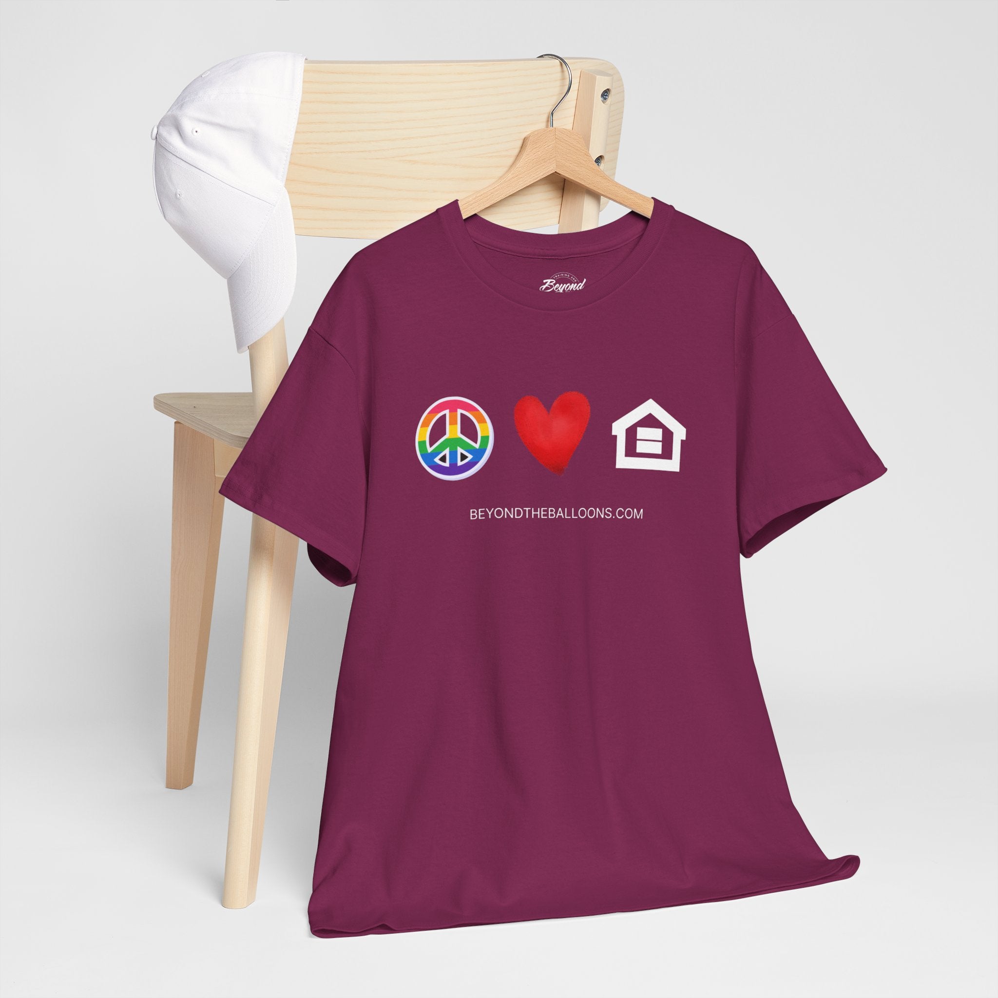 "Peace, Love, and Fair Housing" T-Shirt