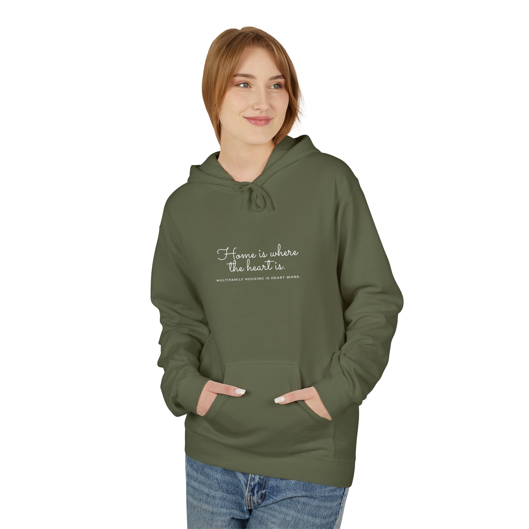 The "Heart Work" of Housing Hoodie