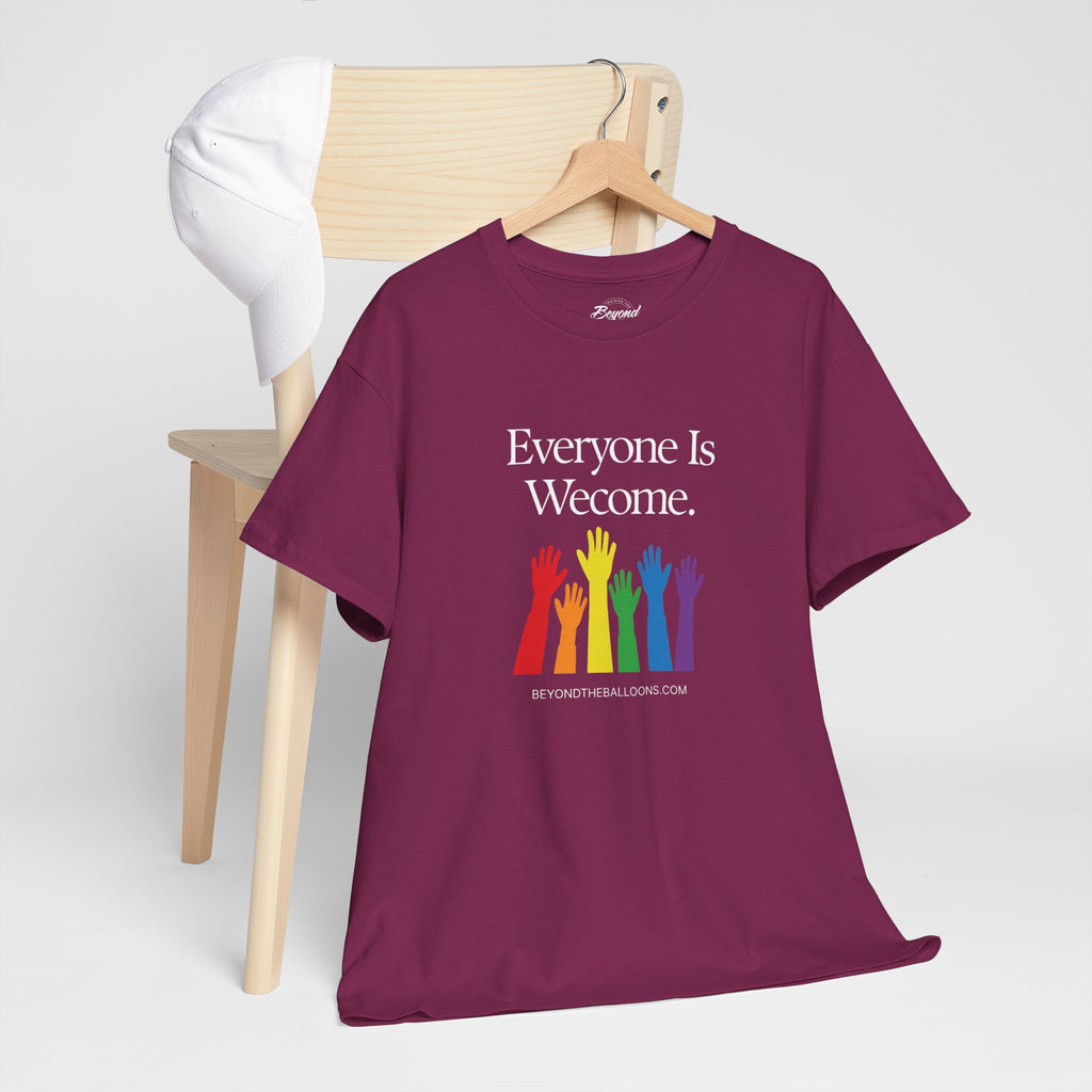 "Everyone is Welcome" T-Shirt – Fair Housing & Diversity Celebration for Multifamily Professionals