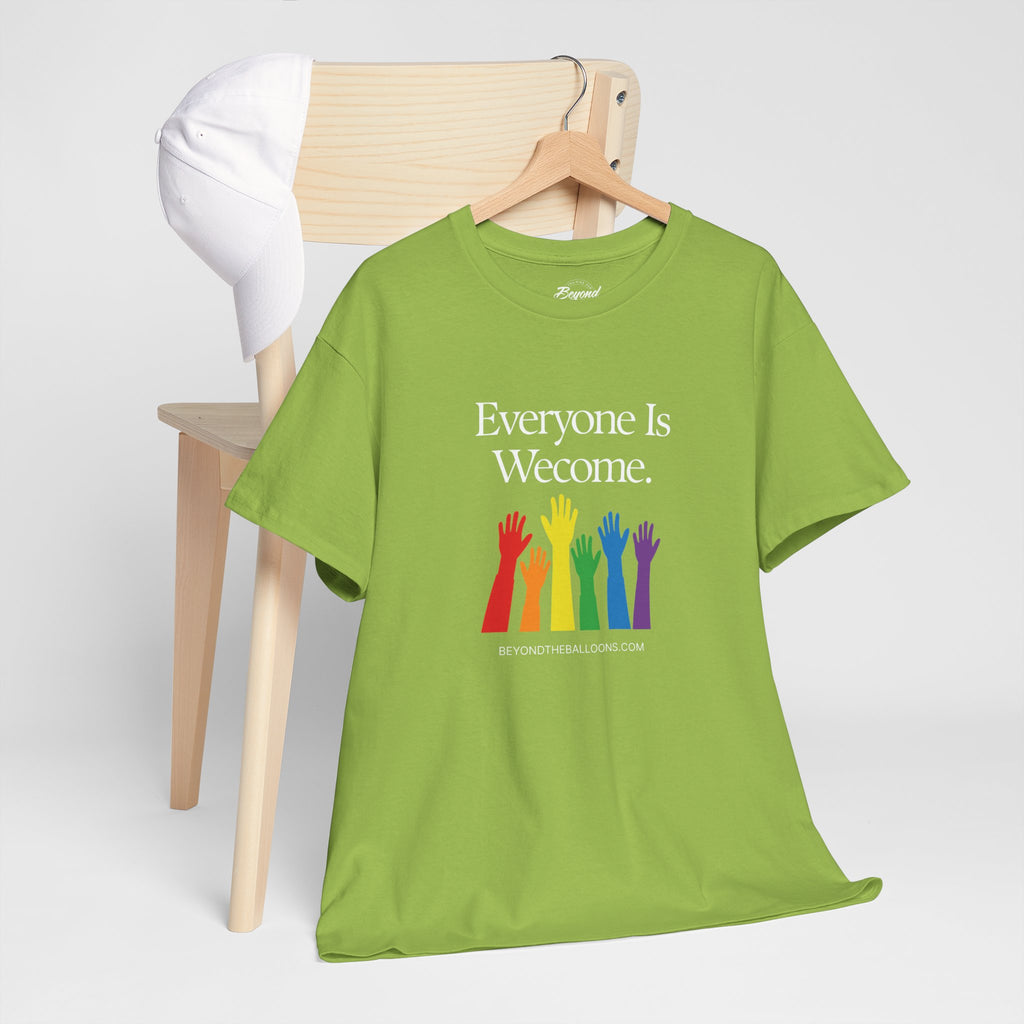 "Everyone is Welcome" T-Shirt – Fair Housing & Diversity Celebration for Multifamily Professionals