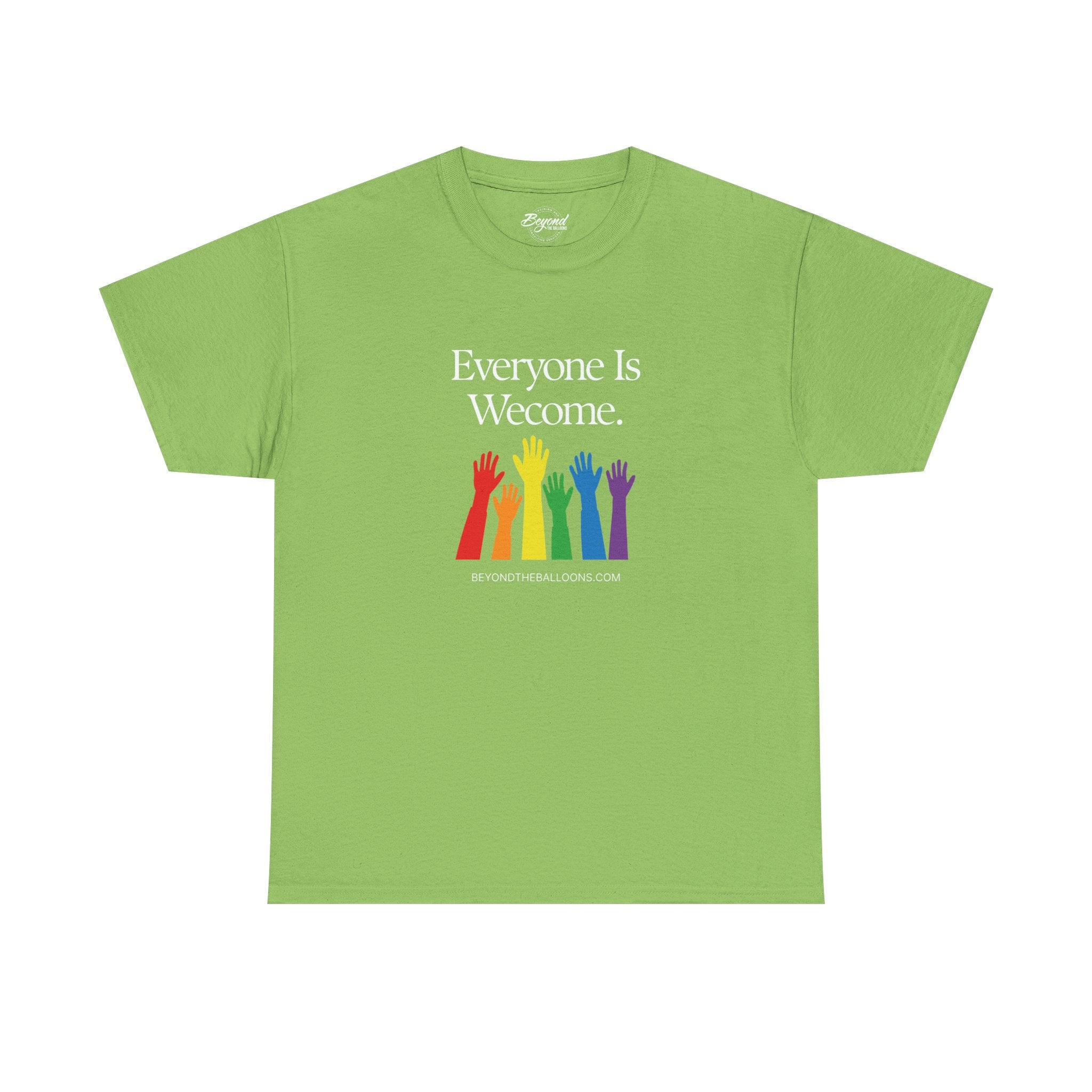 "Everyone is Welcome" T-Shirt – Fair Housing & Diversity Celebration for Multifamily Professionals