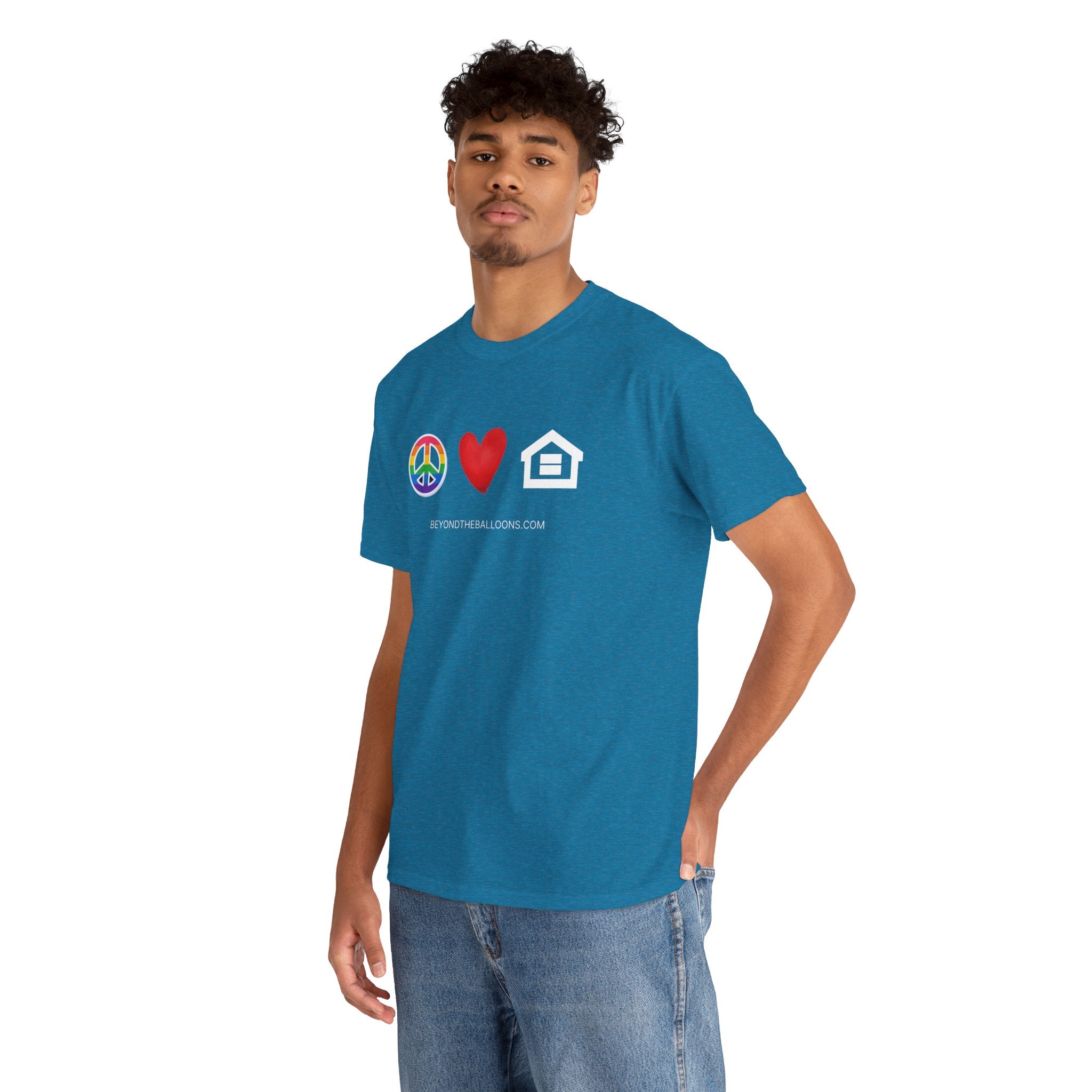 "Peace, Love, and Fair Housing" T-Shirt