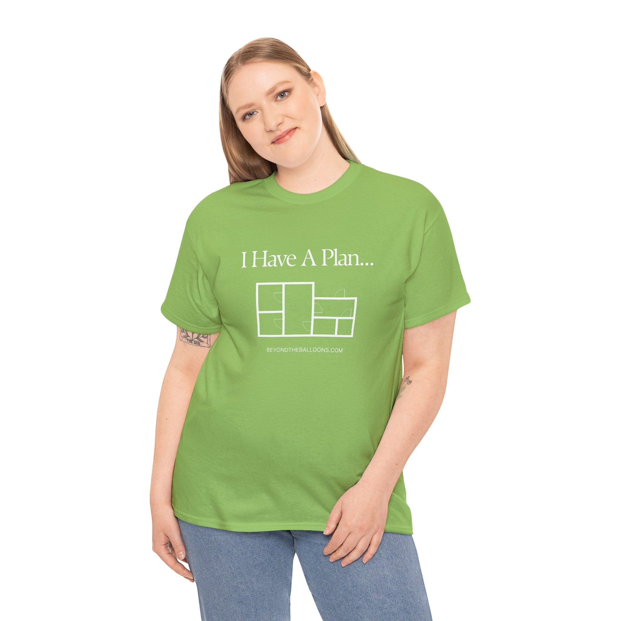 "I Have a Plan..." Floor Plan T-Shirt
