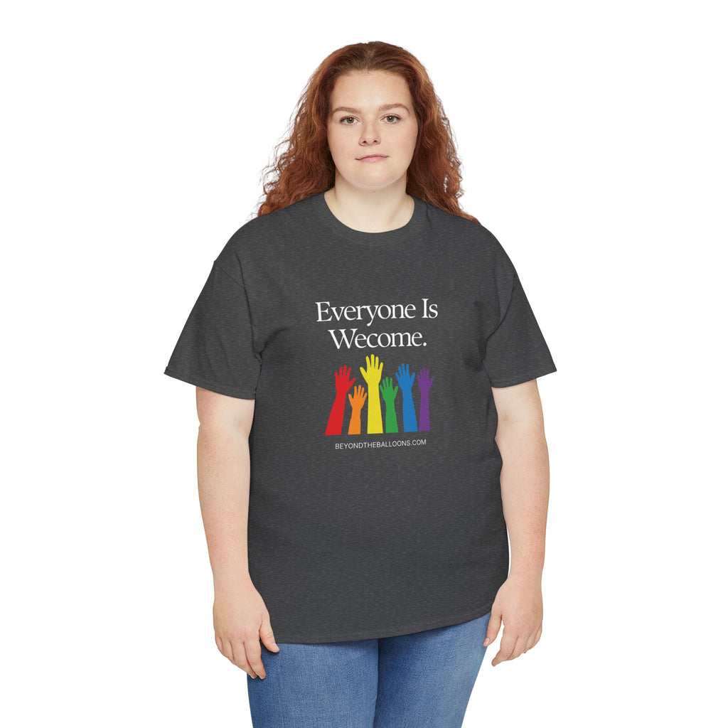 "Everyone is Welcome" T-Shirt – Fair Housing & Diversity Celebration for Multifamily Professionals