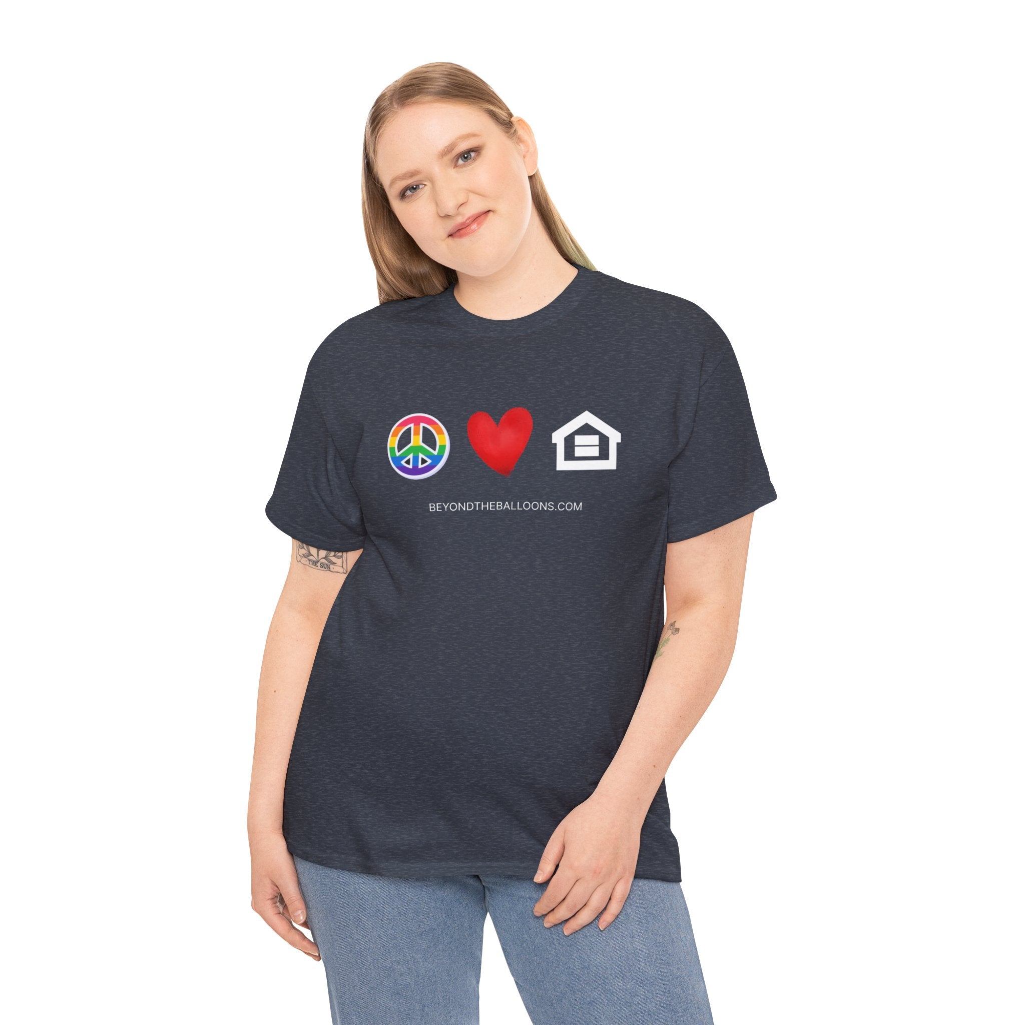 "Peace, Love, and Fair Housing" T-Shirt