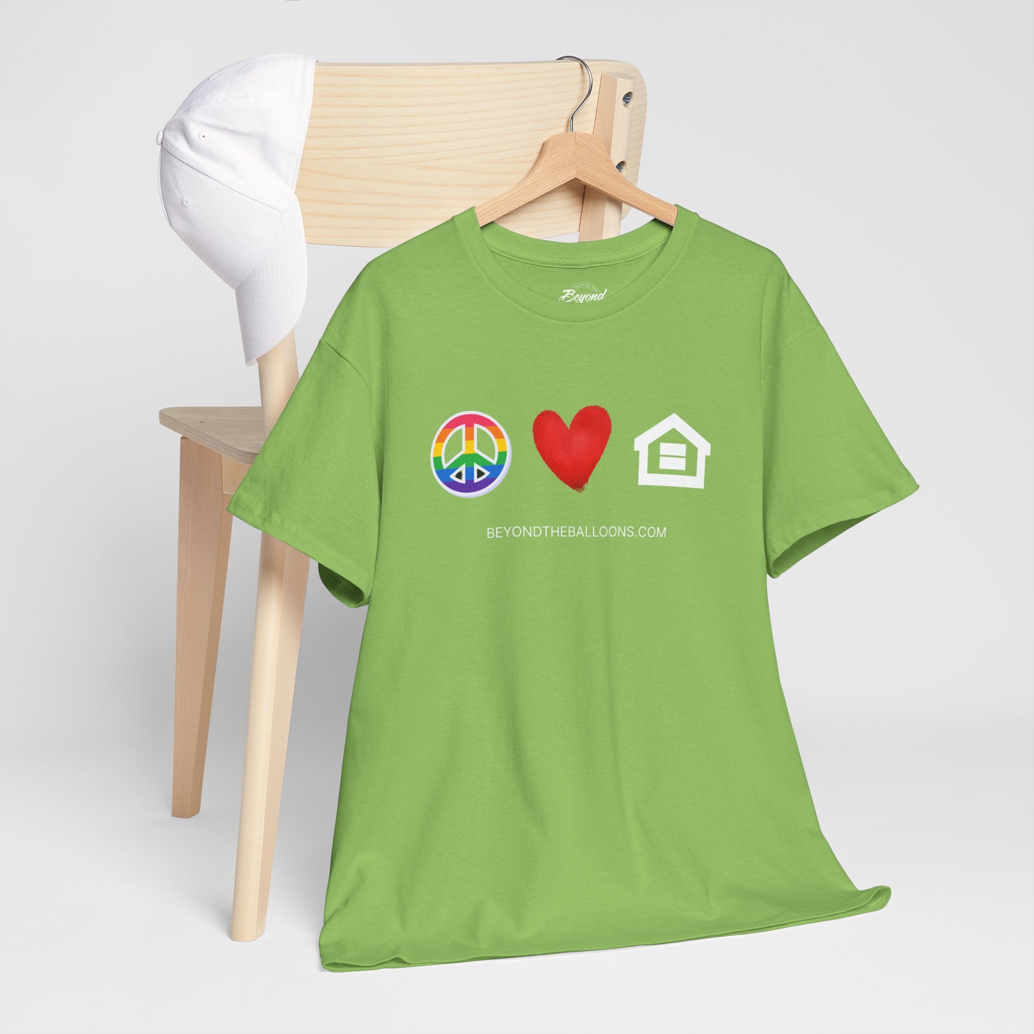"Peace, Love, and Fair Housing" T-Shirt