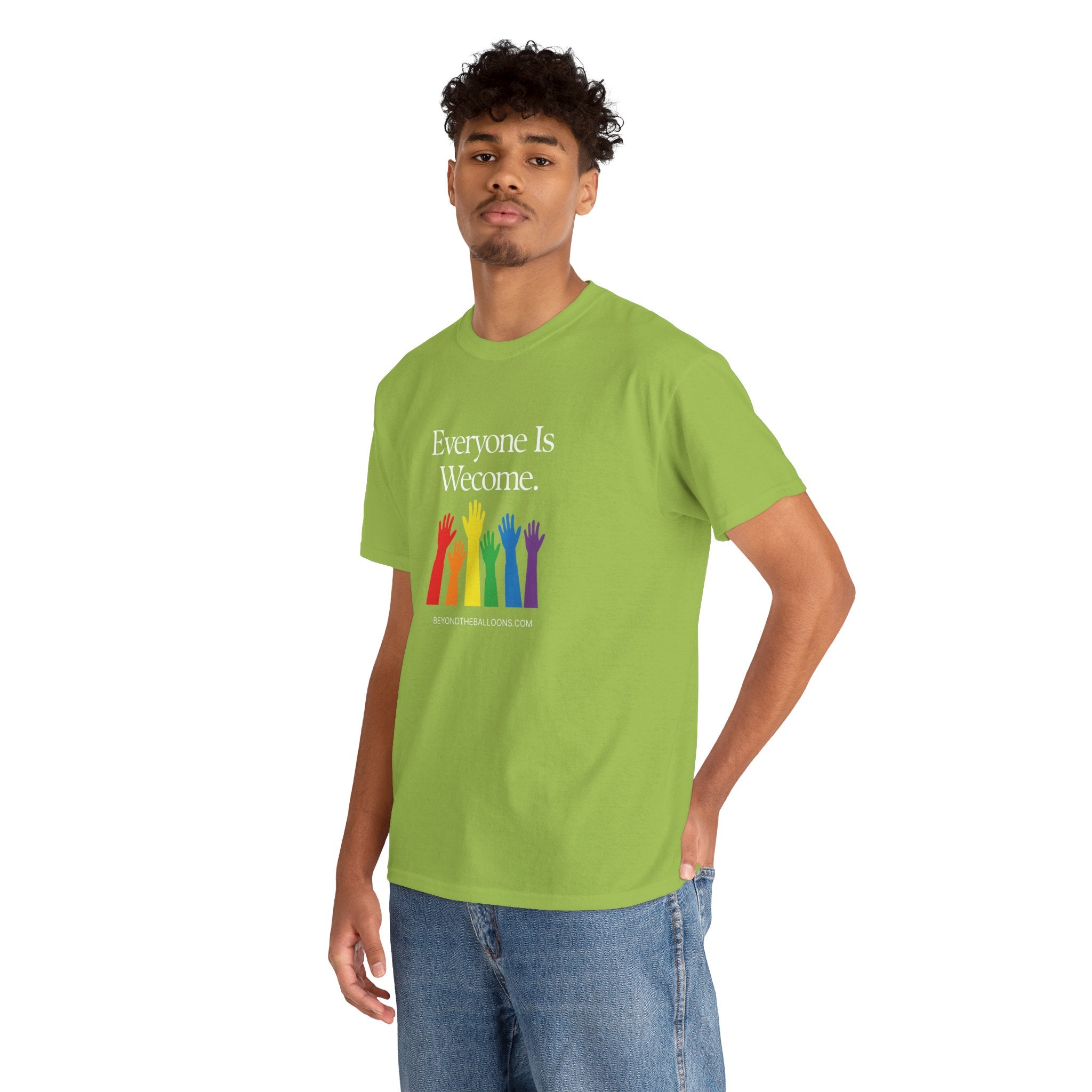 "Everyone is Welcome" T-Shirt – Fair Housing & Diversity Celebration for Multifamily Professionals