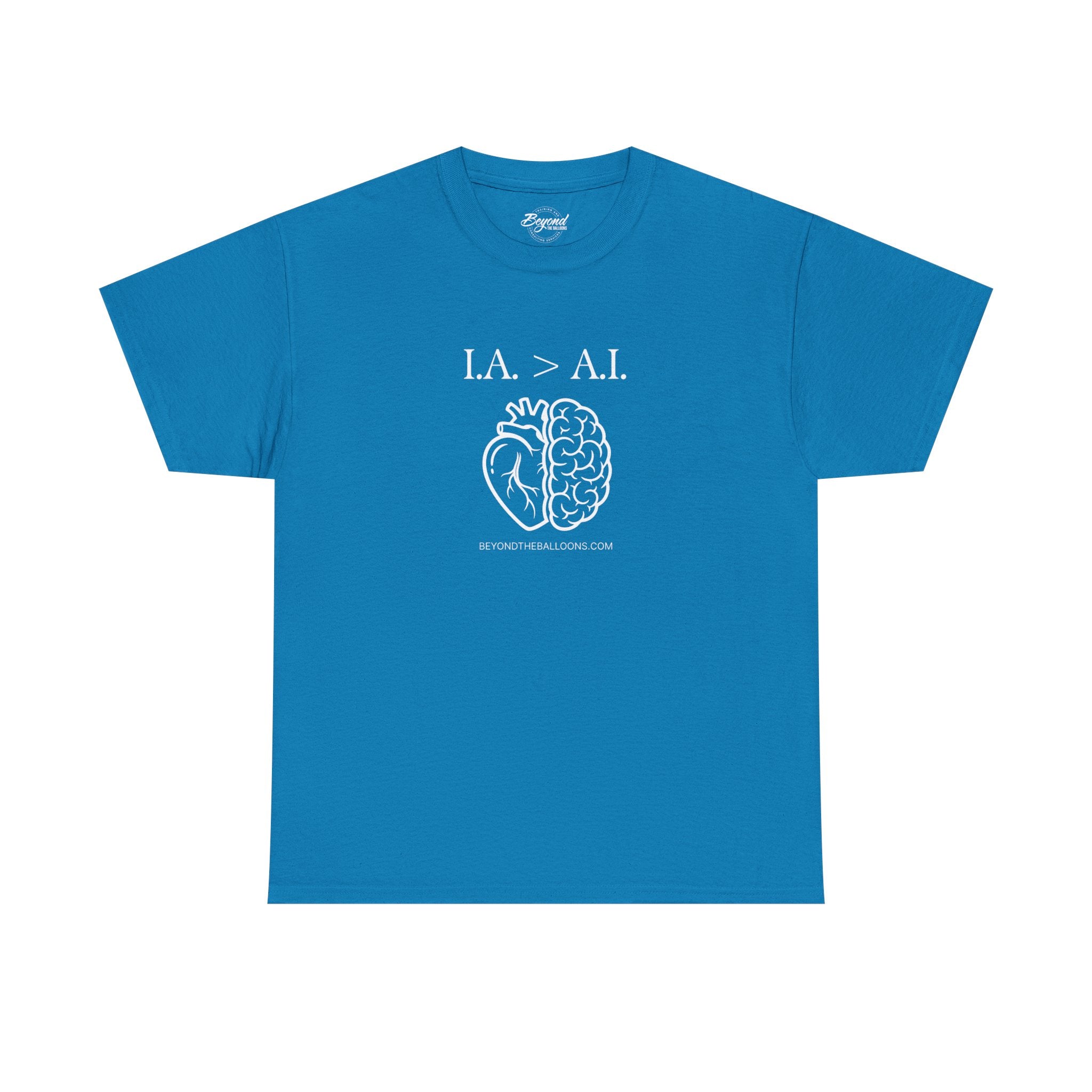 "IA > AI" T-Shirt – The Human Advantage