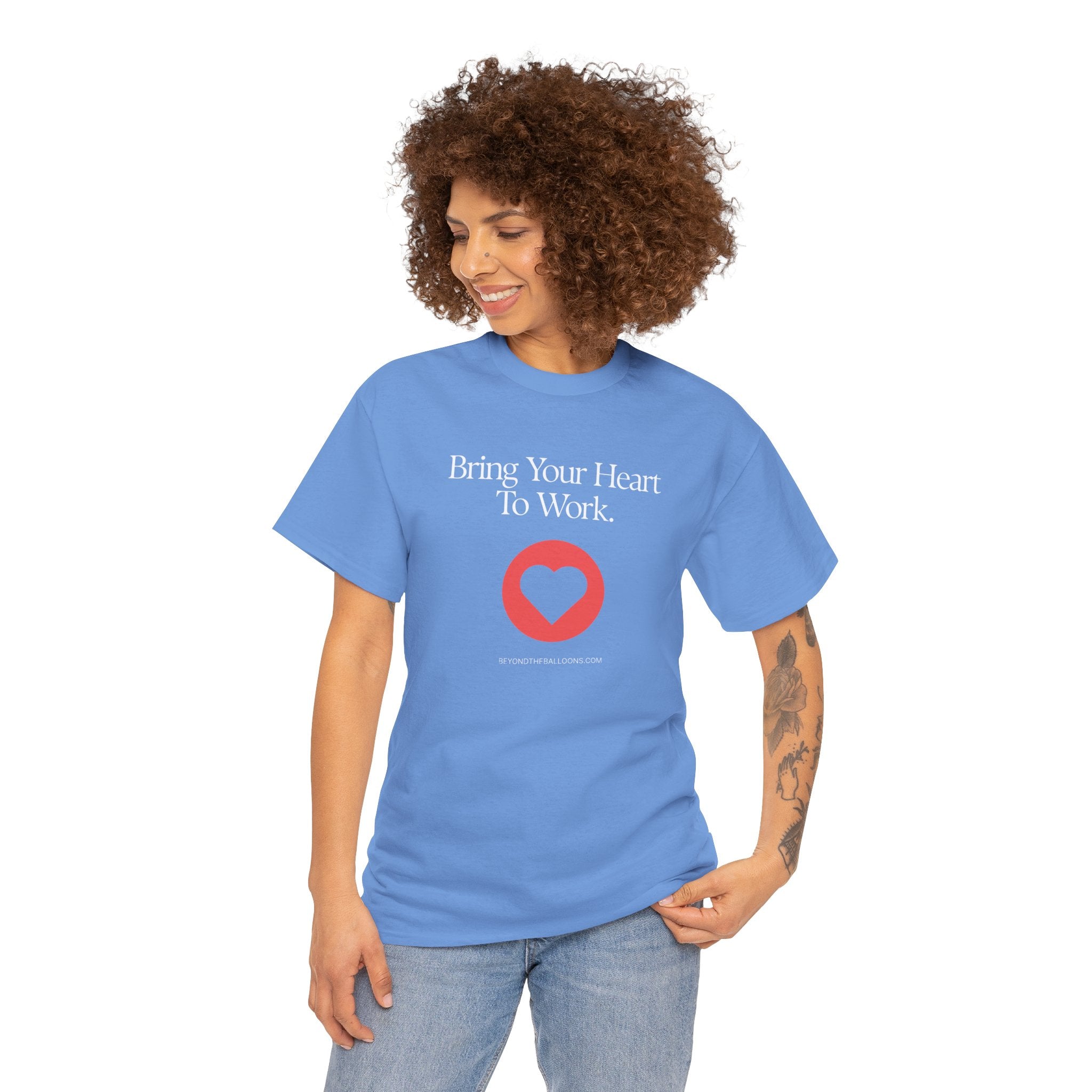 "Bring Your Heart to Work" T-Shirt – Compassionate Multifamily Housing Apparel