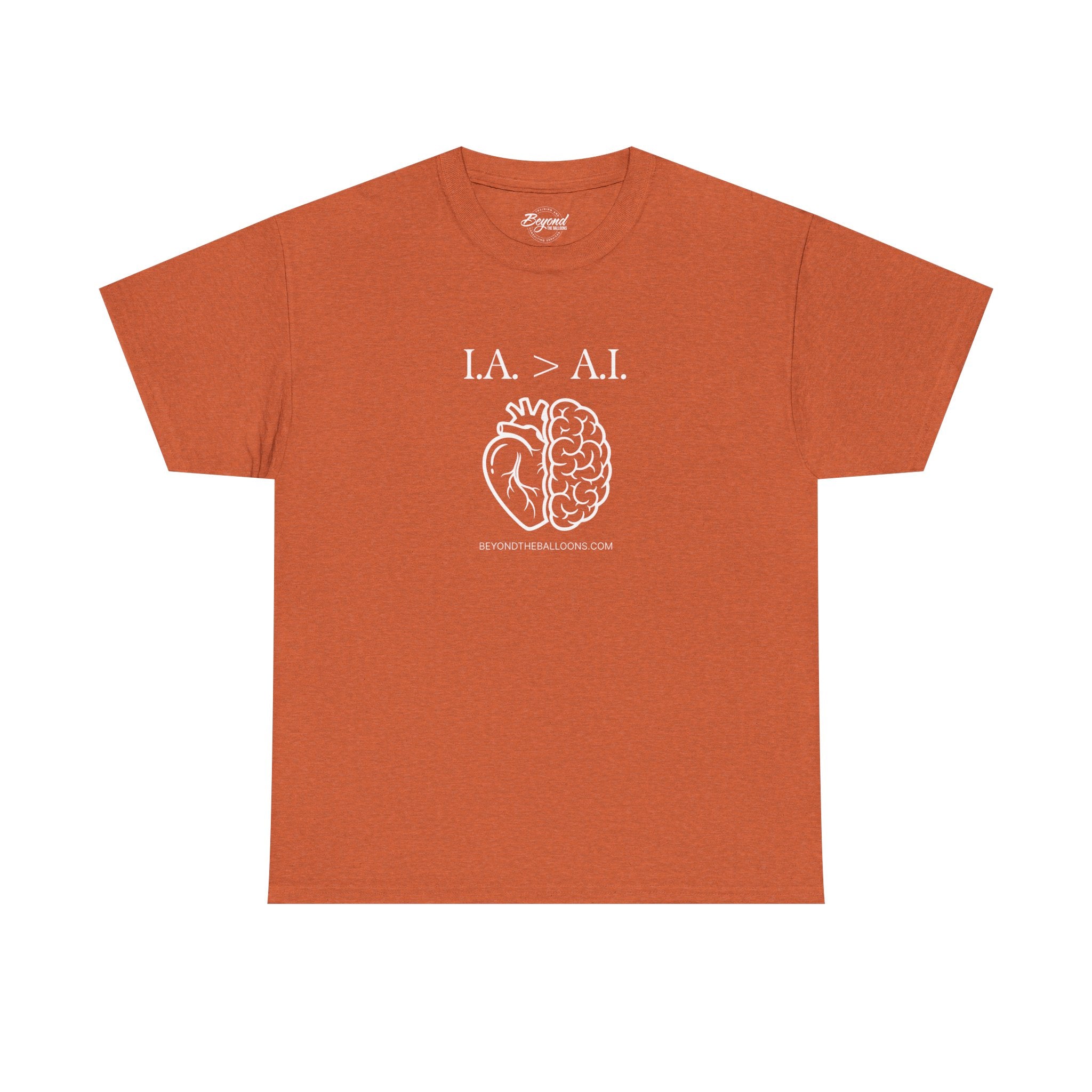 "IA > AI" T-Shirt – The Human Advantage