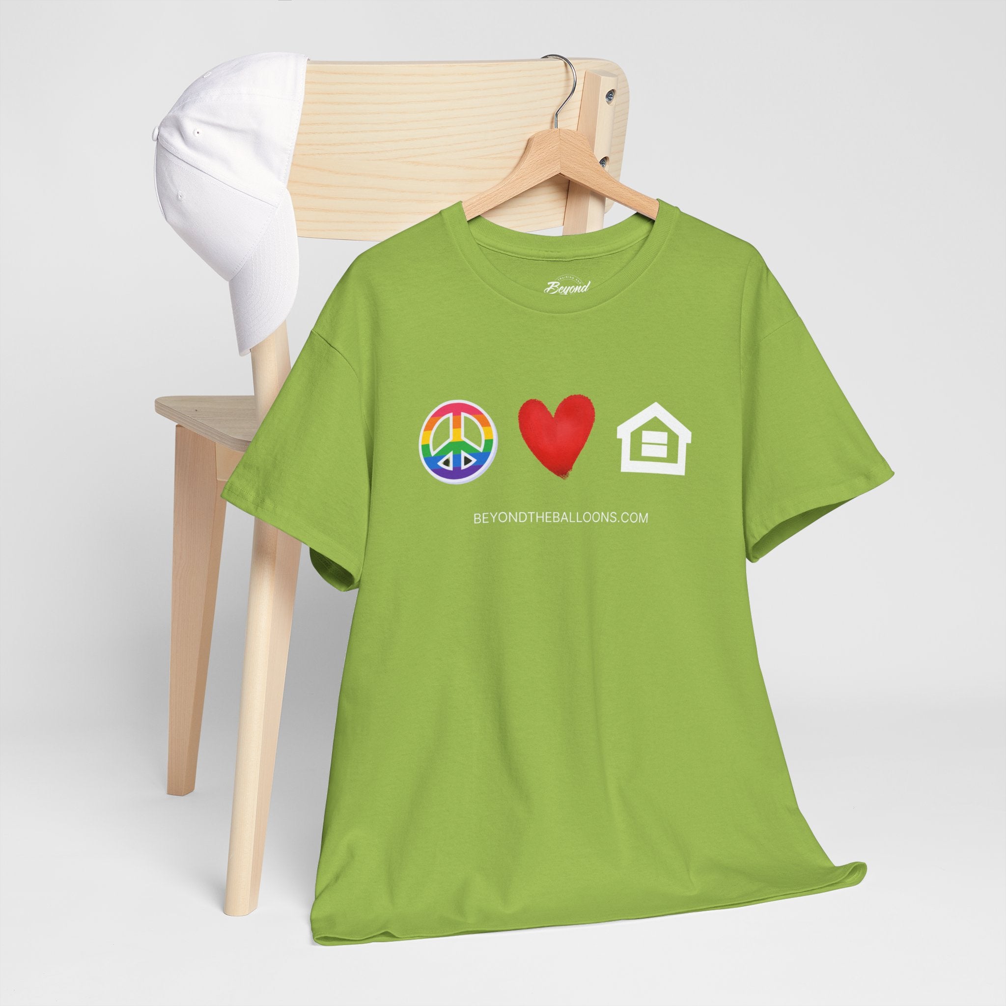 "Peace, Love, and Fair Housing" T-Shirt