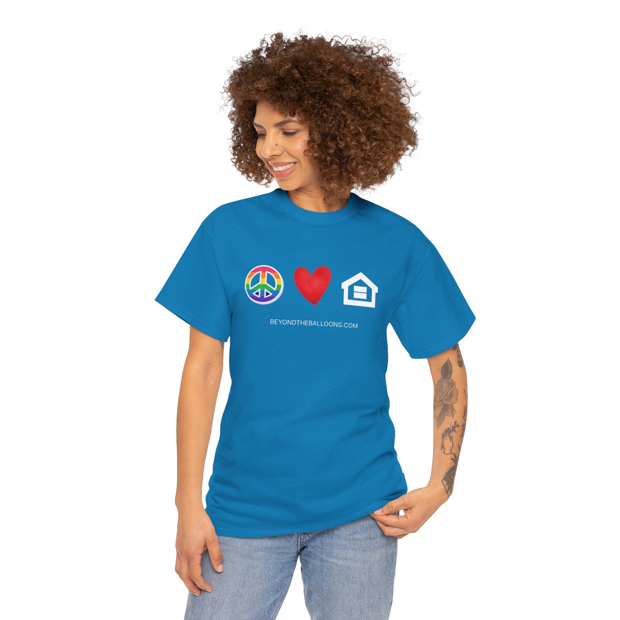 "Peace, Love, and Fair Housing" T-Shirt