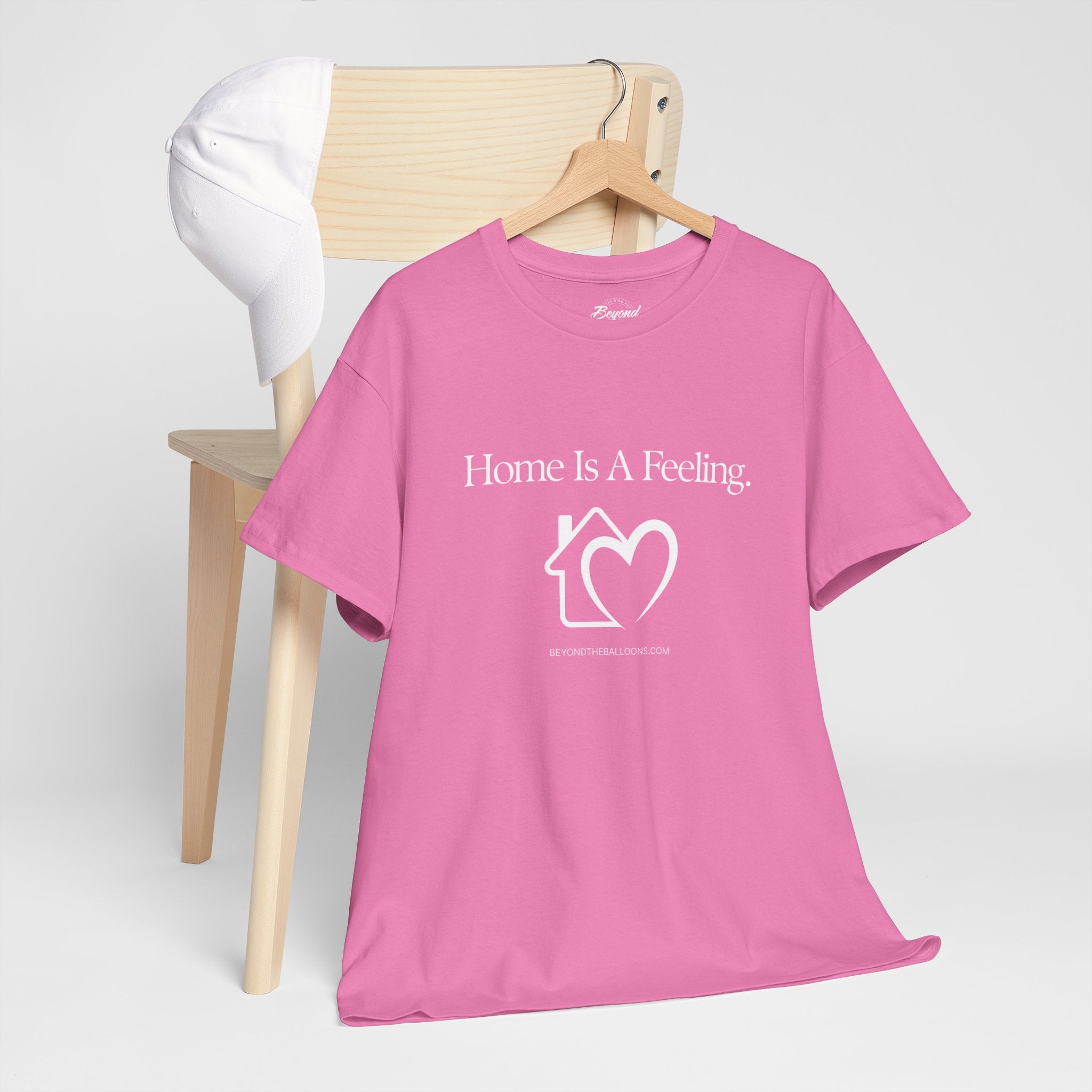 "Home is a Feeling" T-Shirt – Emotional Intelligence Apparel for Real Estate Professionals