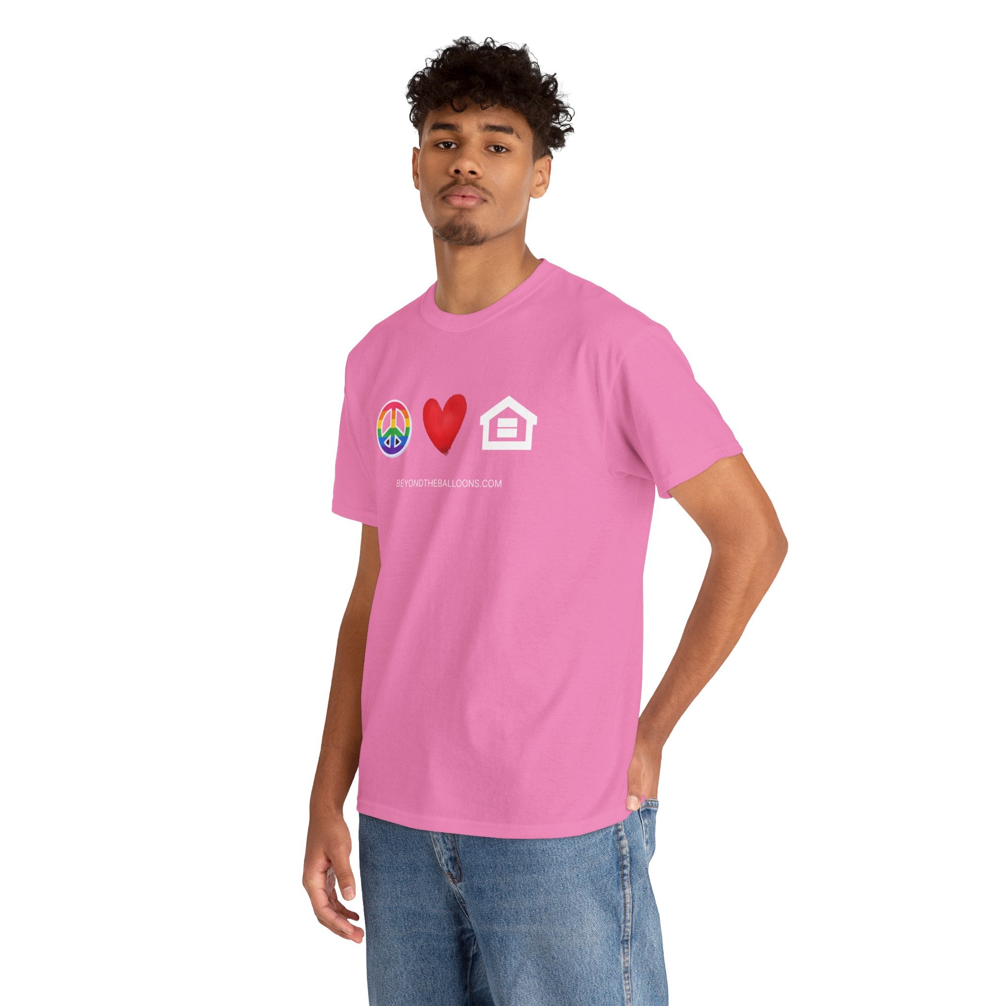 "Peace, Love, and Fair Housing" T-Shirt