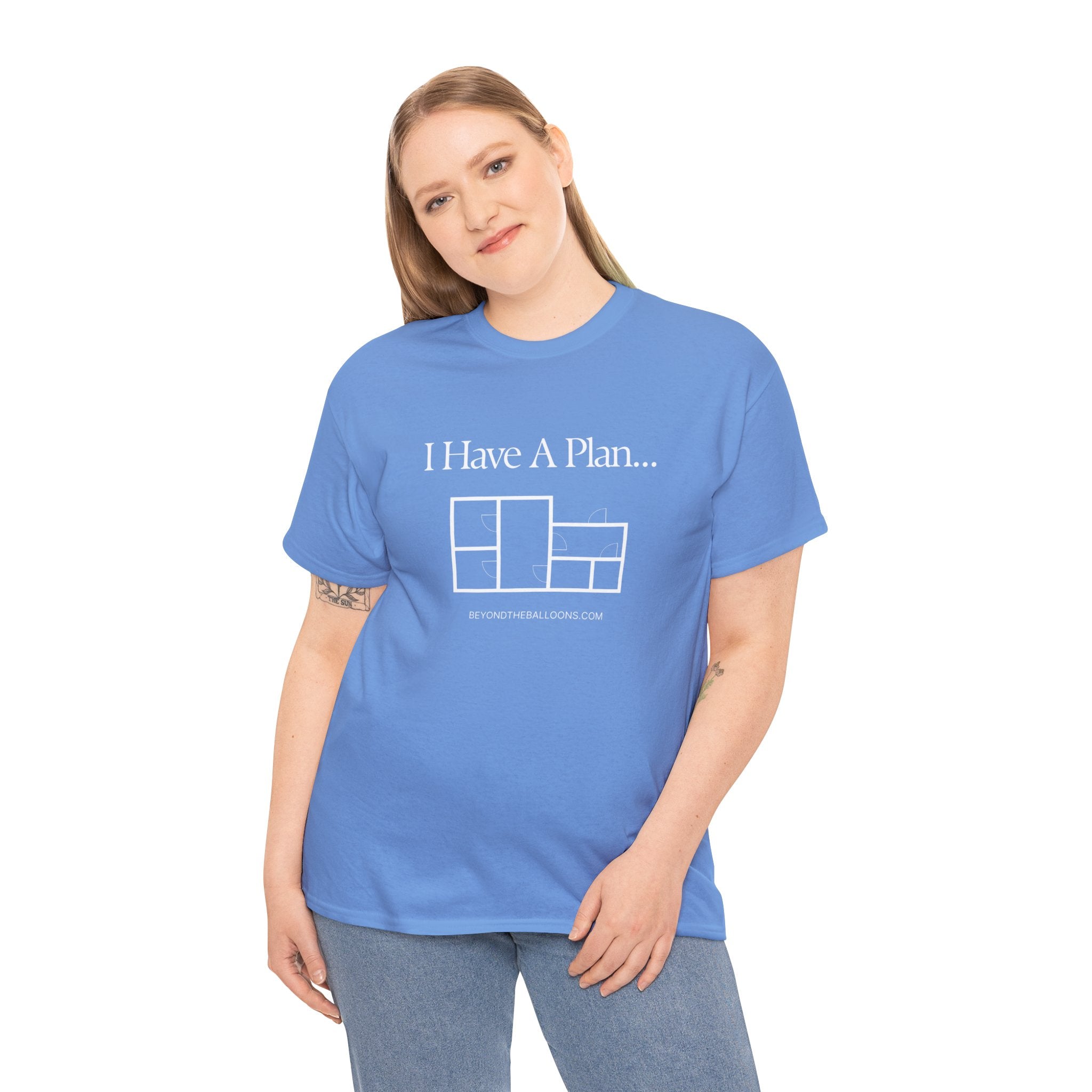 "I Have a Plan..." Floor Plan T-Shirt