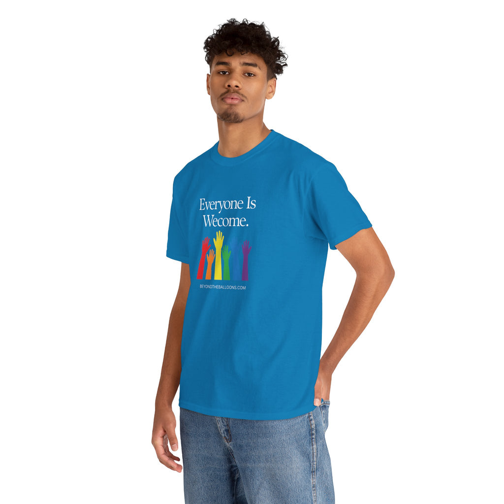 "Everyone is Welcome" T-Shirt – Fair Housing & Diversity Celebration for Multifamily Professionals
