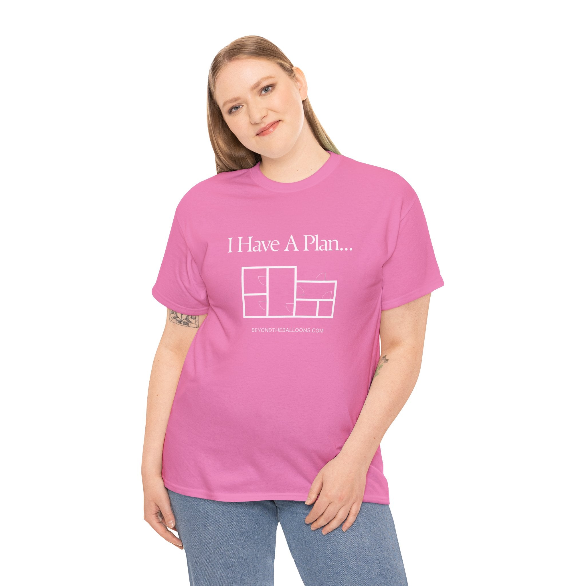 "I Have a Plan..." Floor Plan T-Shirt