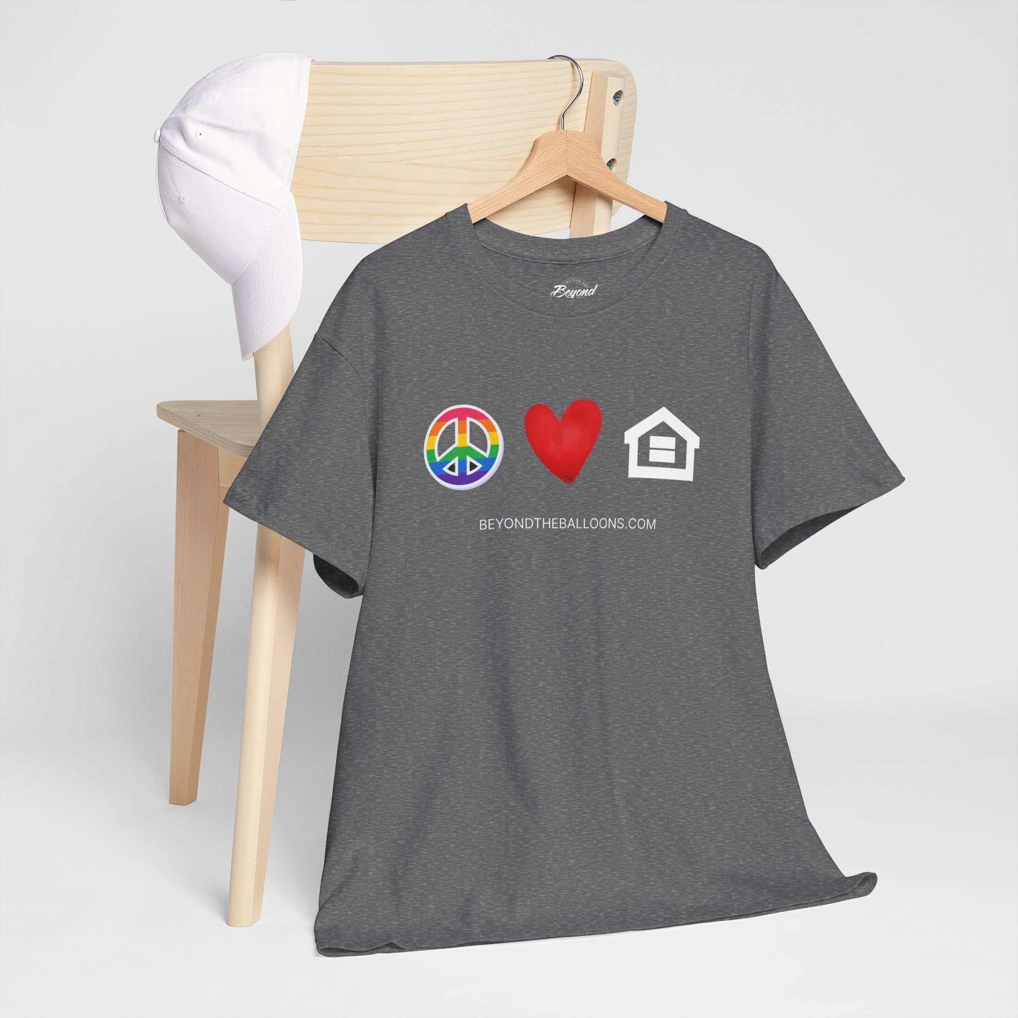 "Peace, Love, and Fair Housing" T-Shirt