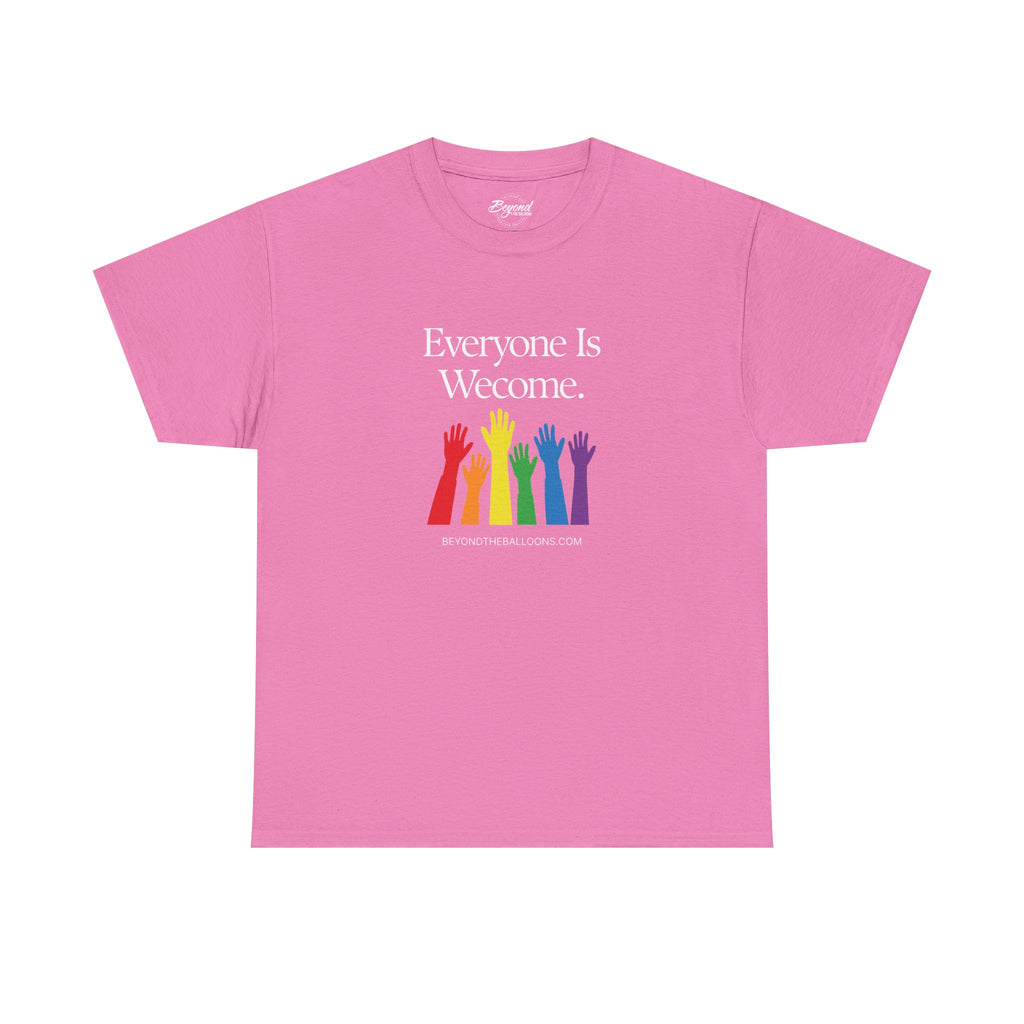 "Everyone is Welcome" T-Shirt – Fair Housing & Diversity Celebration for Multifamily Professionals