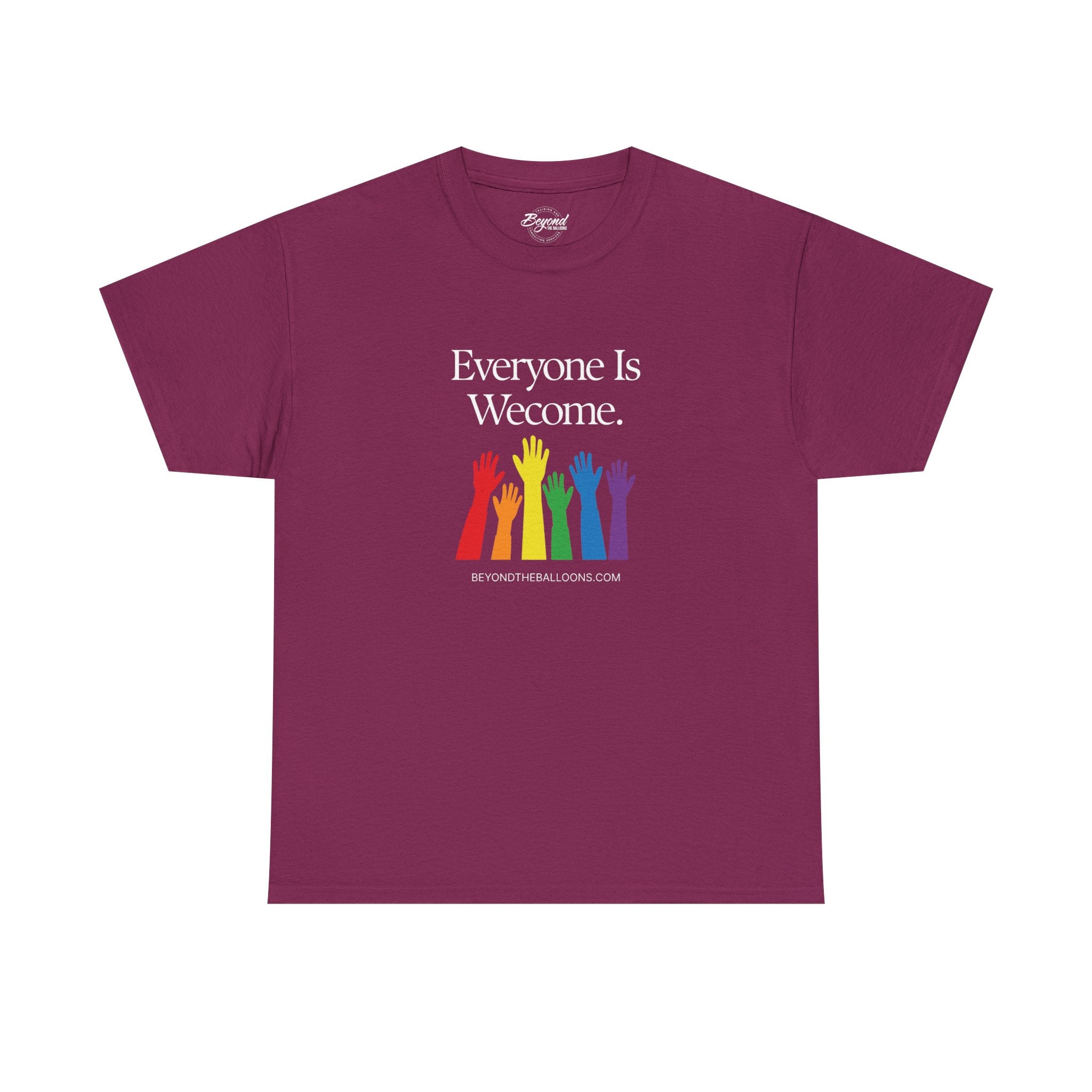 "Everyone is Welcome" T-Shirt – Fair Housing & Diversity Celebration for Multifamily Professionals