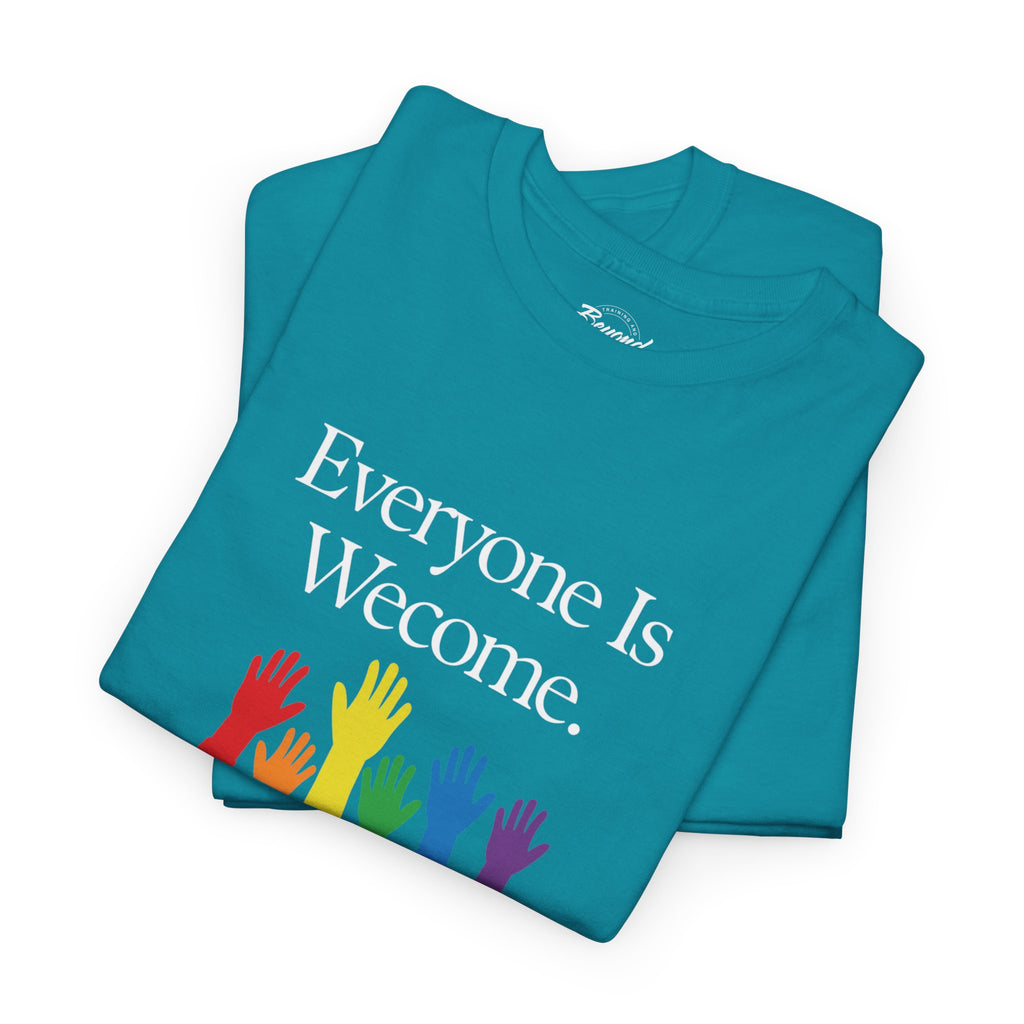 "Everyone is Welcome" T-Shirt – Fair Housing & Diversity Celebration for Multifamily Professionals