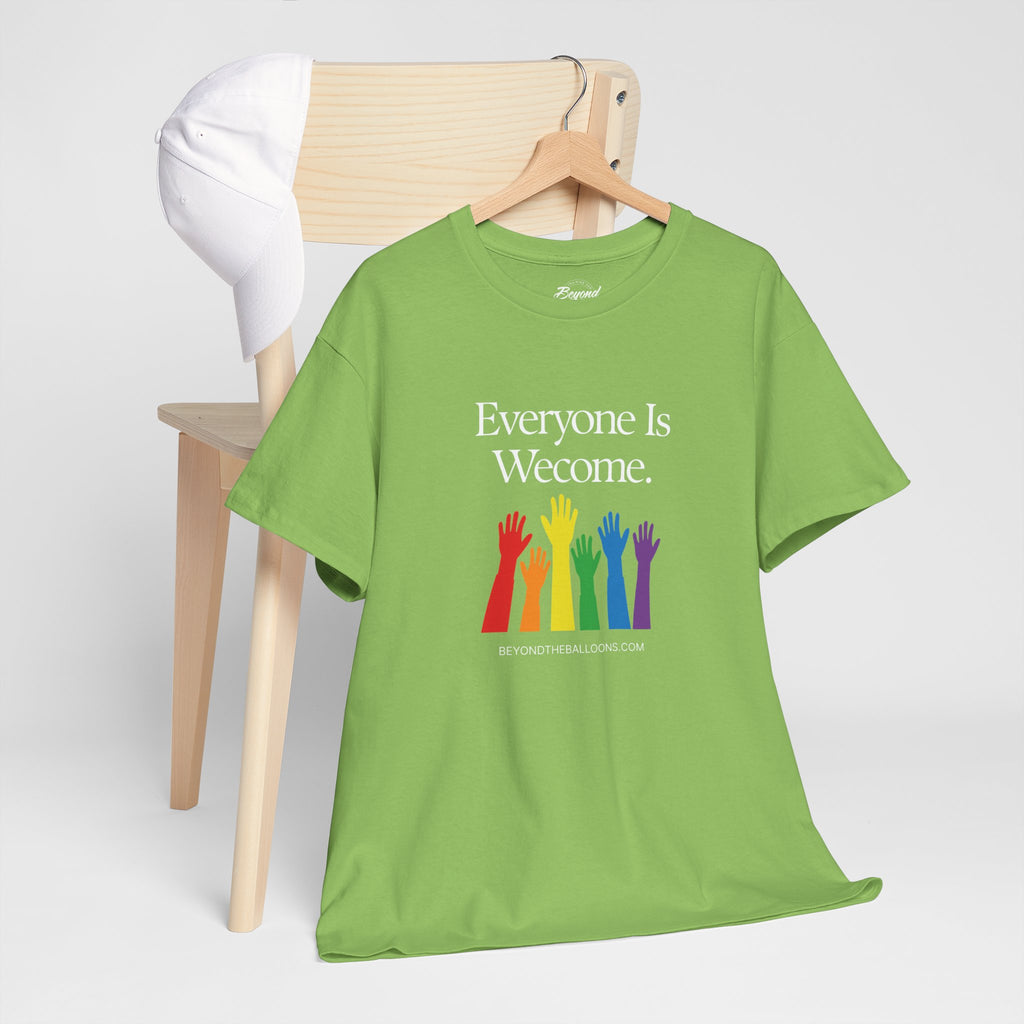 "Everyone is Welcome" T-Shirt – Fair Housing & Diversity Celebration for Multifamily Professionals