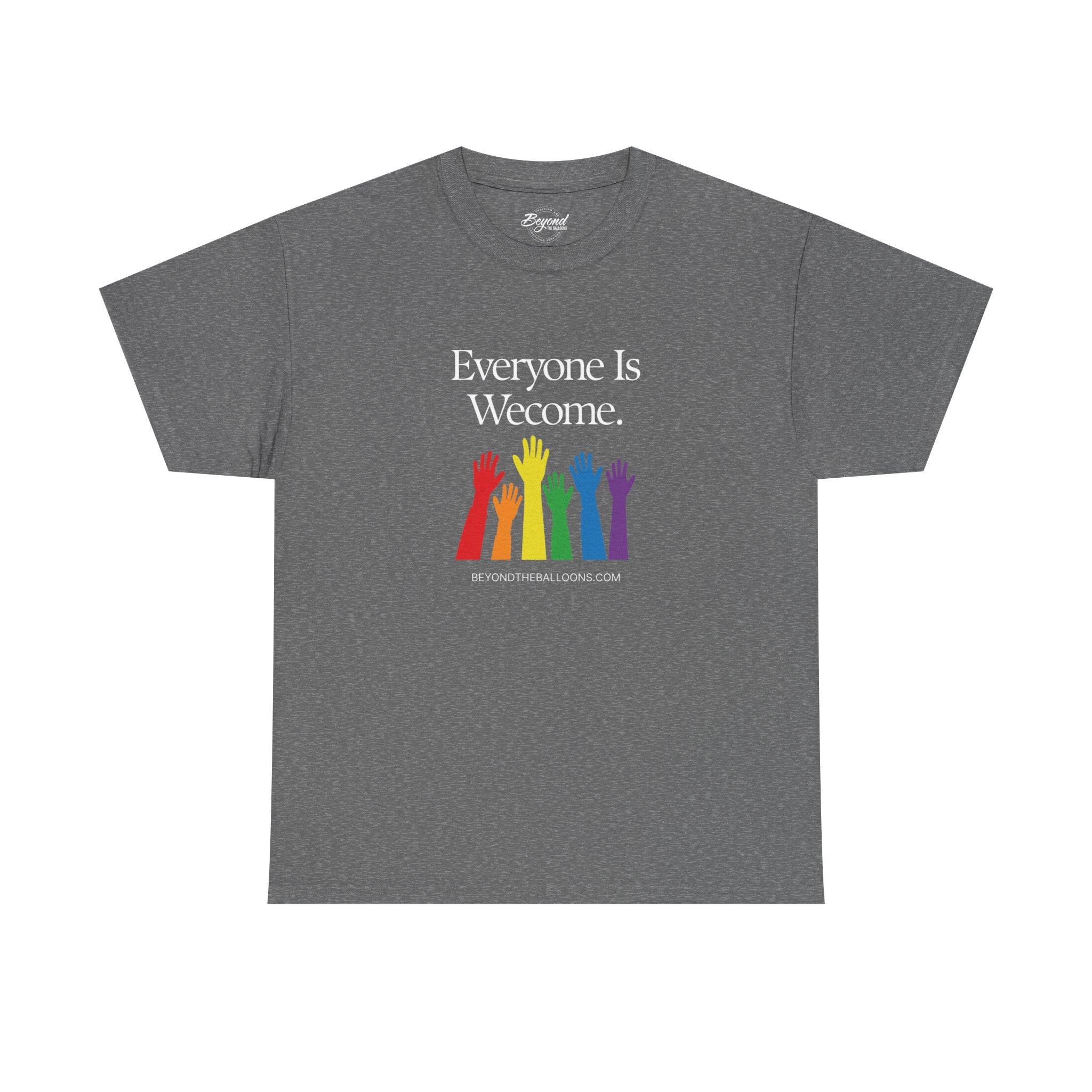 "Everyone is Welcome" T-Shirt – Fair Housing & Diversity Celebration for Multifamily Professionals
