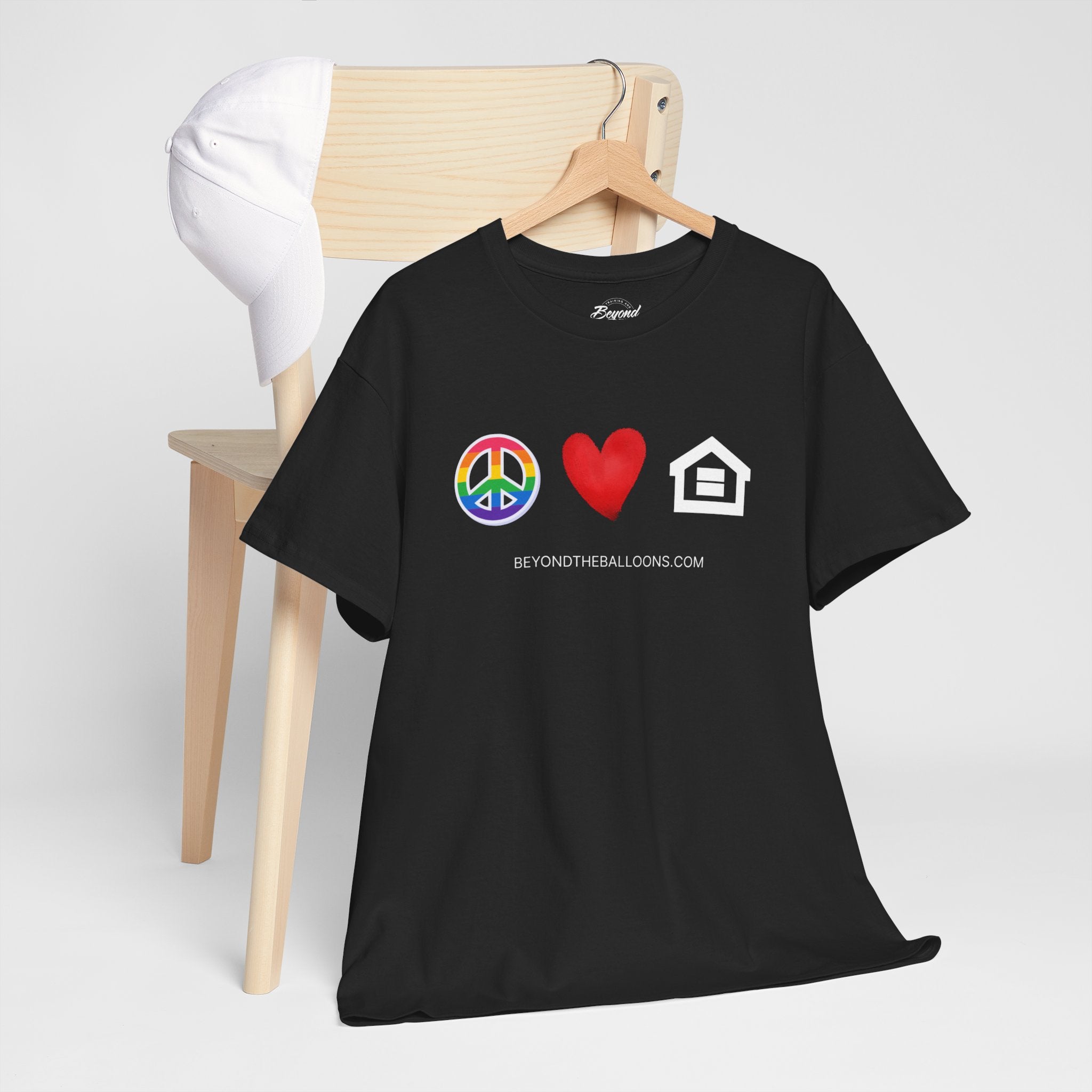 "Peace, Love, and Fair Housing" T-Shirt