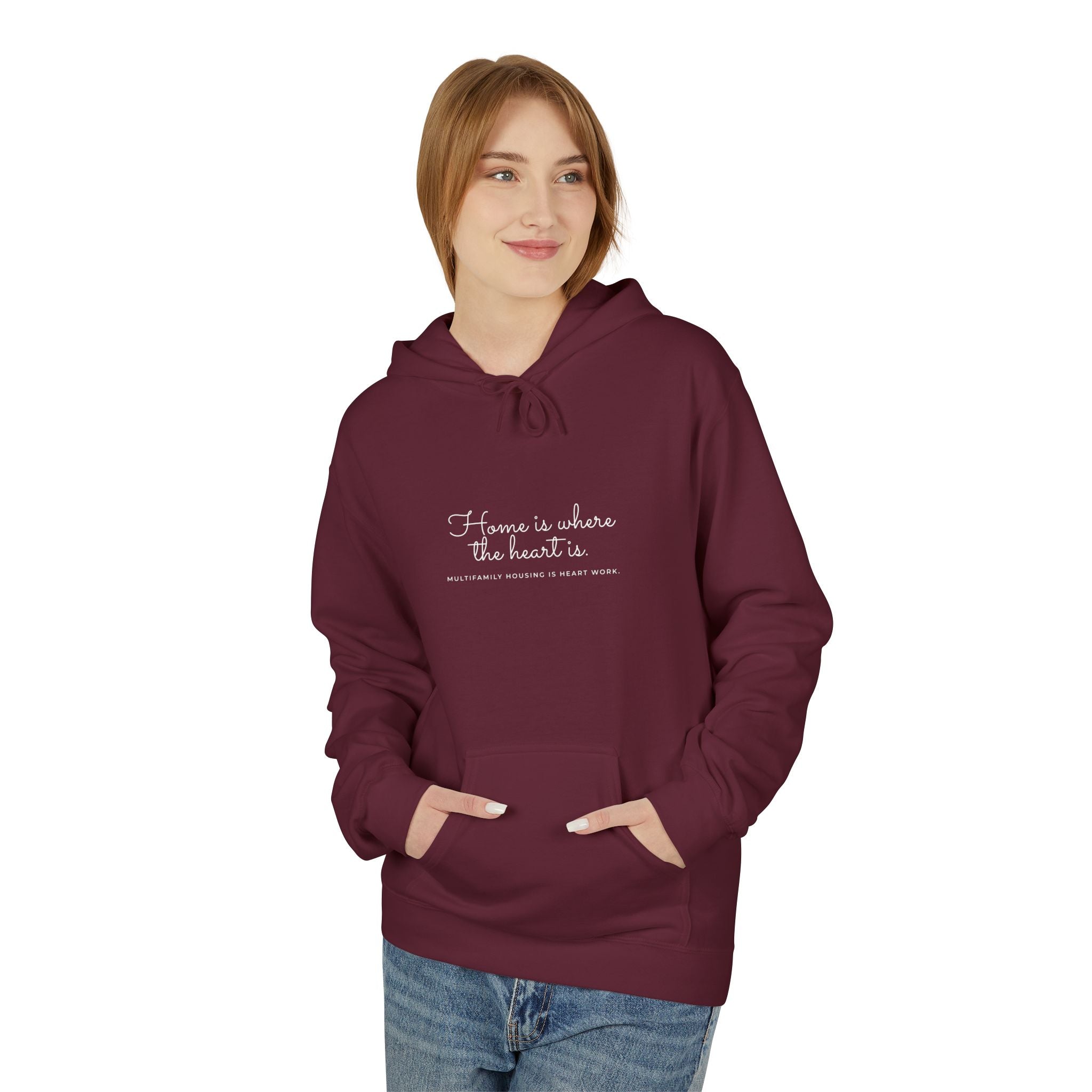 The "Heart Work" of Housing Hoodie