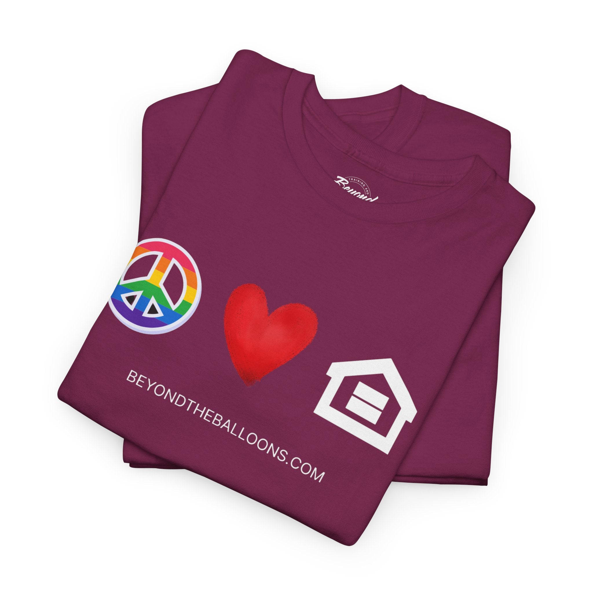 "Peace, Love, and Fair Housing" T-Shirt