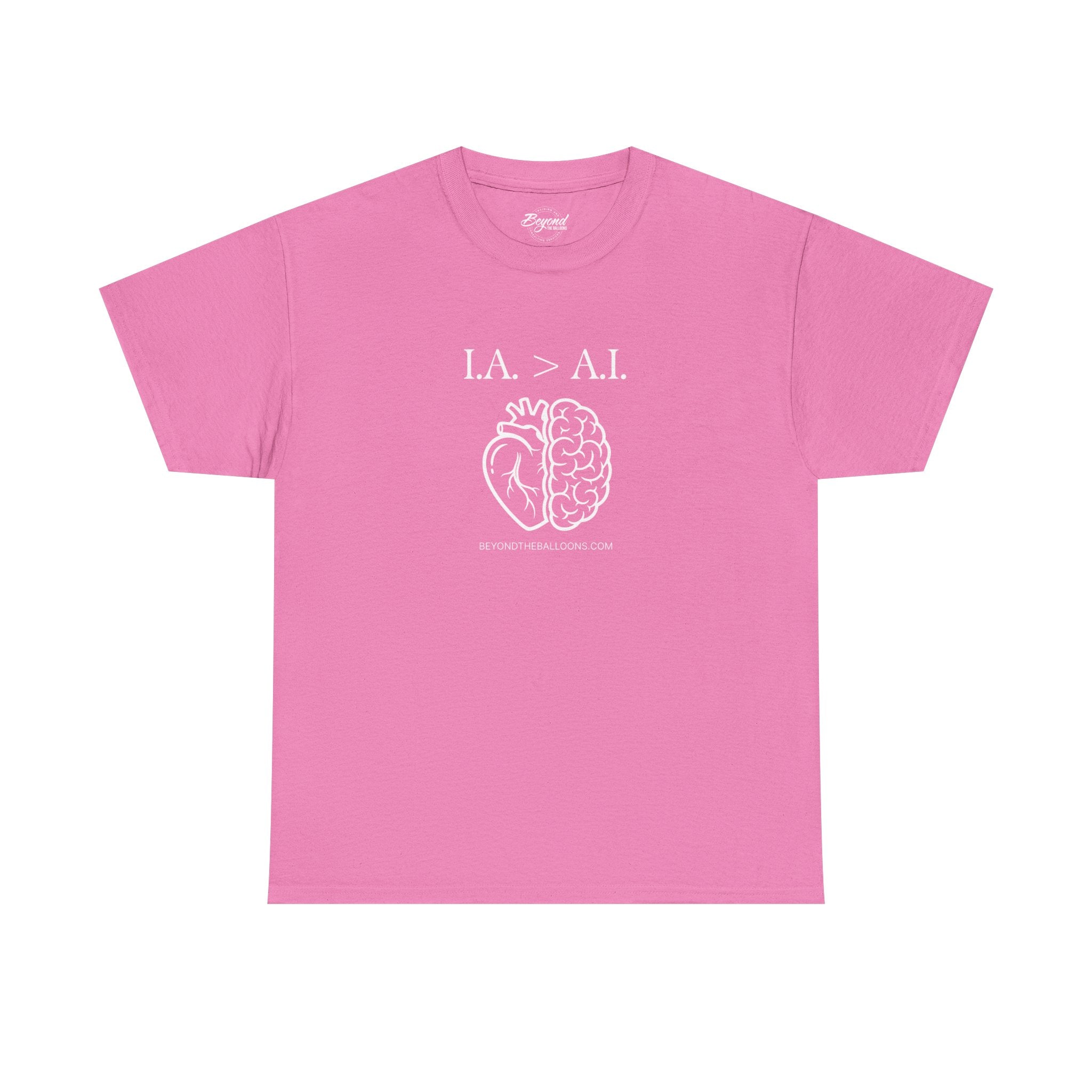 "IA > AI" T-Shirt – The Human Advantage