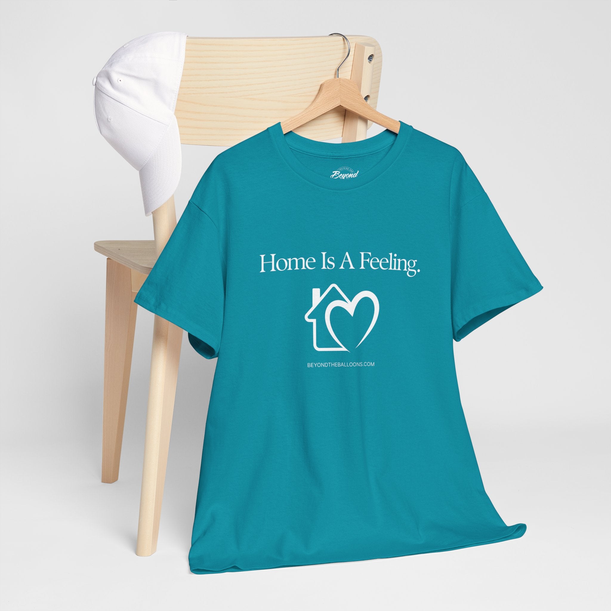 "Home is a Feeling" T-Shirt – Emotional Intelligence Apparel for Real Estate Professionals