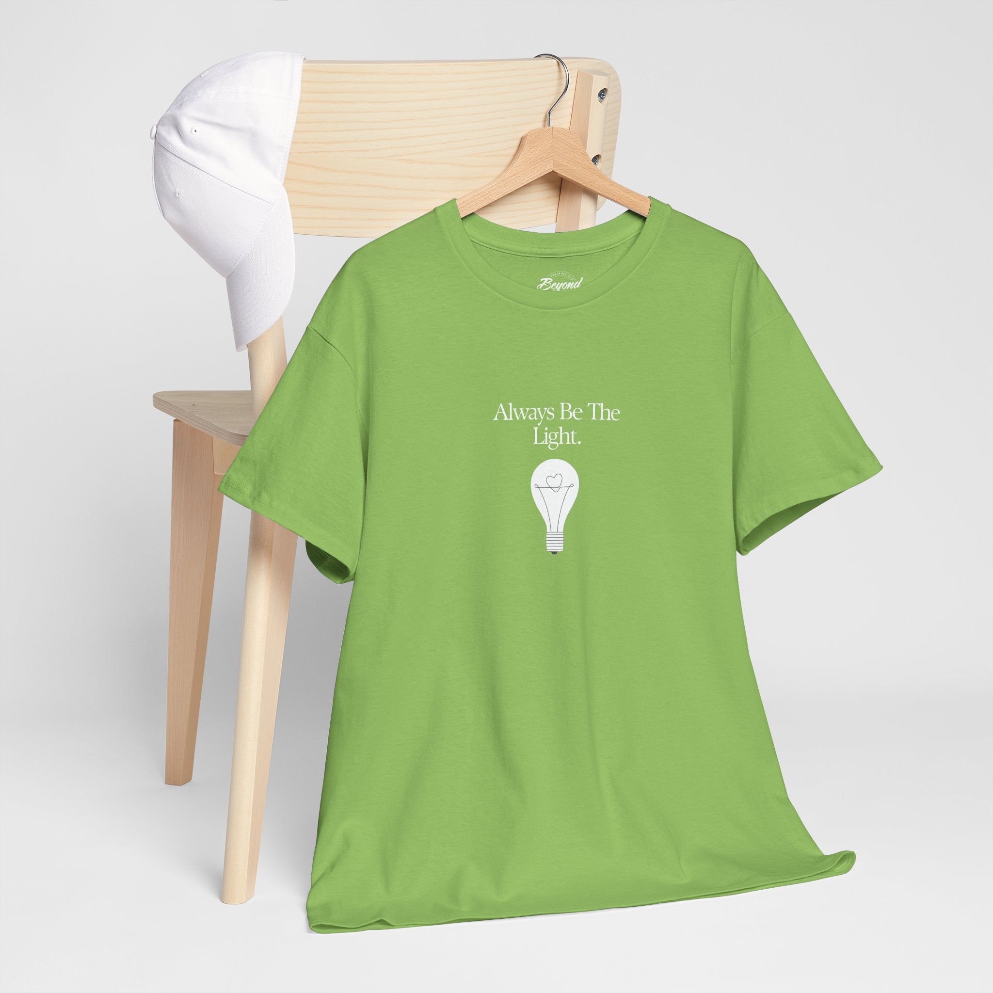 "Always Be The Light" T-Shirt – Positive Energy Apparel by Beyond the Balloons