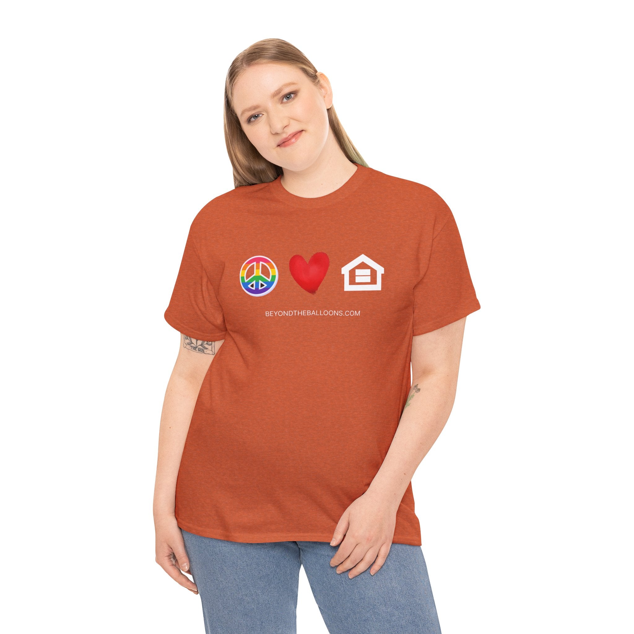 "Peace, Love, and Fair Housing" T-Shirt