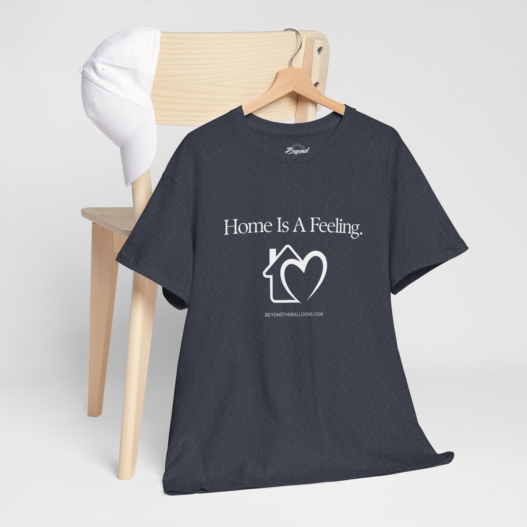 "Home is a Feeling" T-Shirt – Emotional Intelligence Apparel for Real Estate Professionals