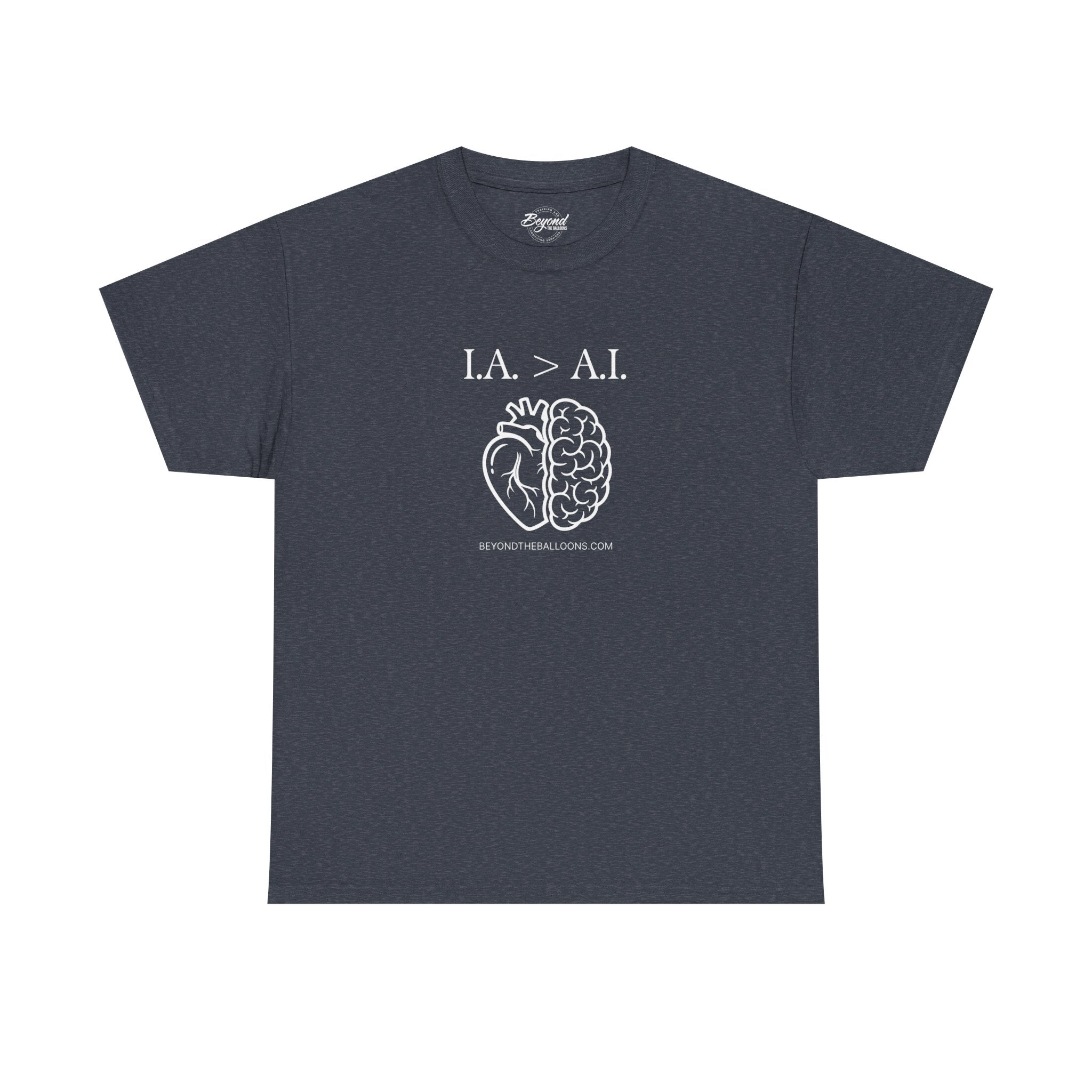 "IA > AI" T-Shirt – The Human Advantage