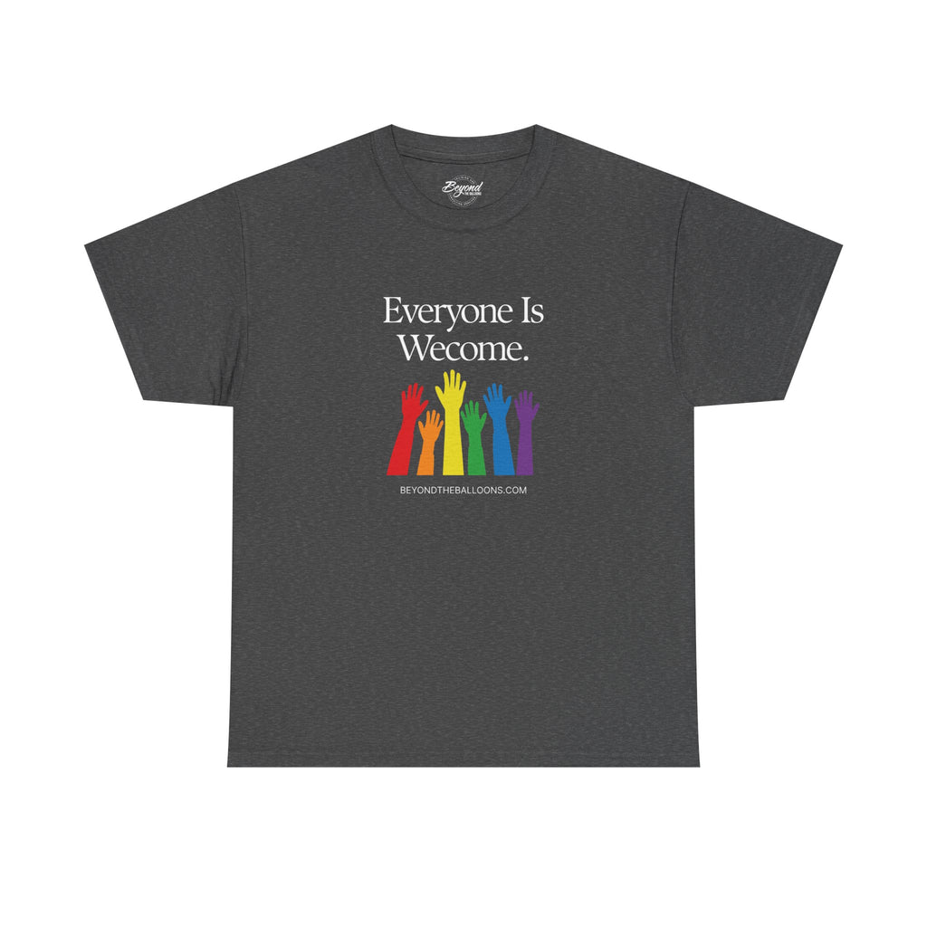 "Everyone is Welcome" T-Shirt – Fair Housing & Diversity Celebration for Multifamily Professionals